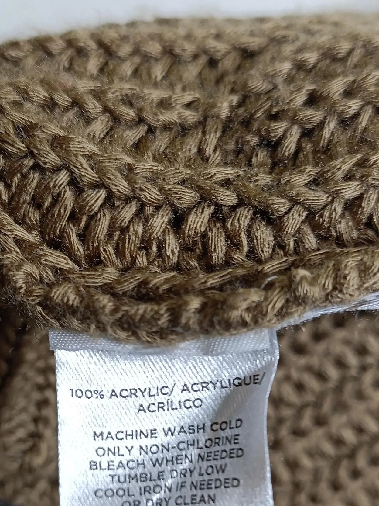 Loft Women's T-Shirt S Brown 100% Acrylic Sleeveless Round Neck Basic - Image 6