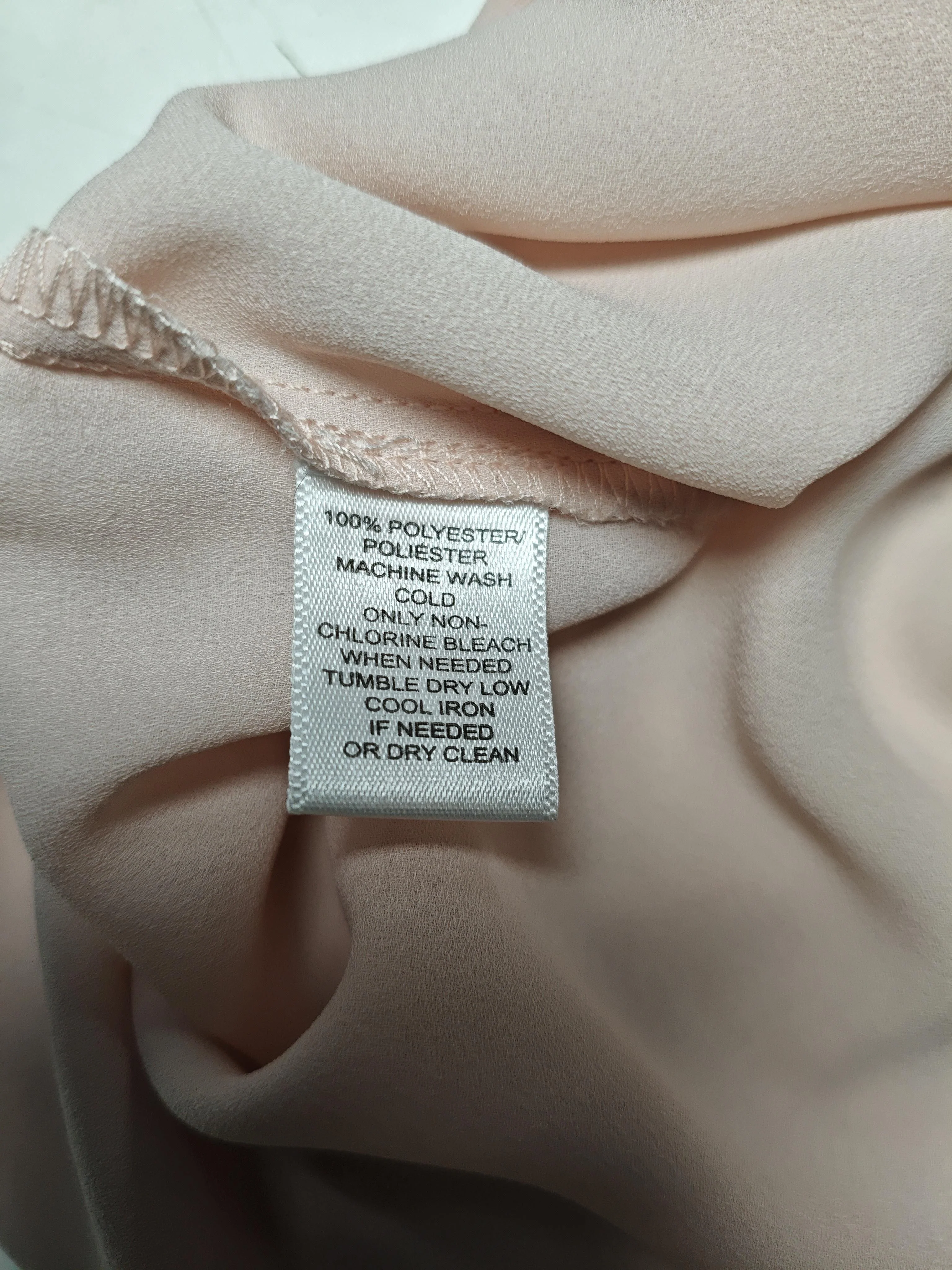 Loft Women's Top S Pink 100% Polyester Sleeveless High Neck Basic - Image 6