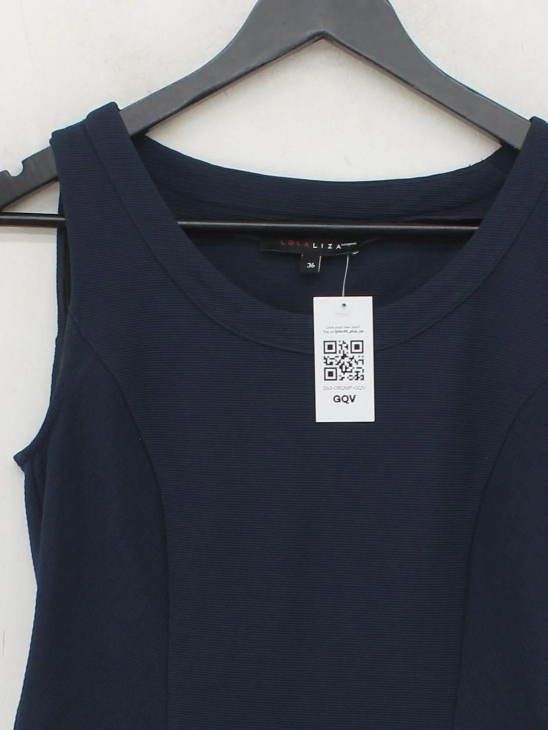 Lola & Liza Bodycon Mini Dress in Blue - Image 3