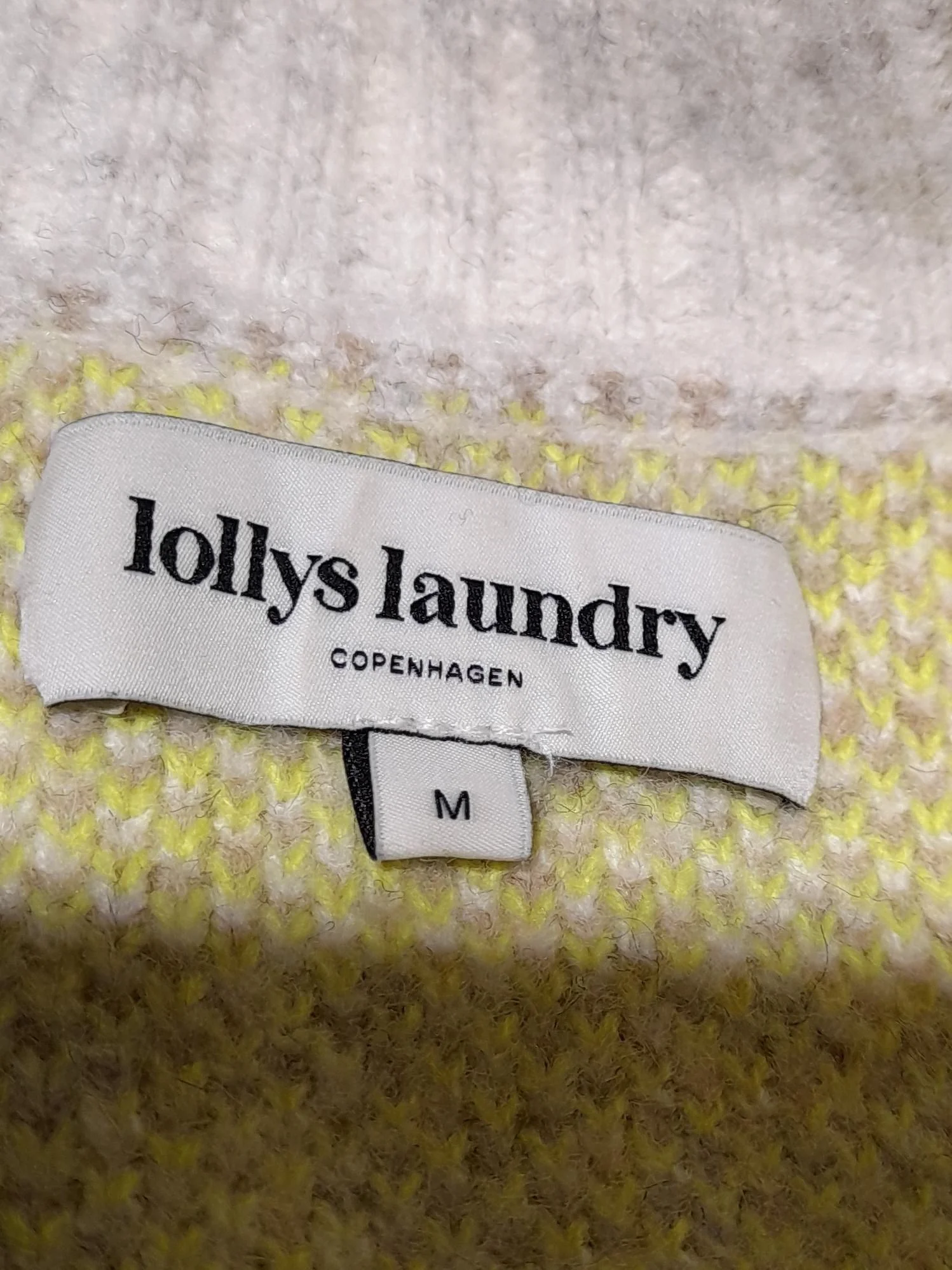 Lollys Laundry Women's Cardigan M Cream Acrylic - Image 7