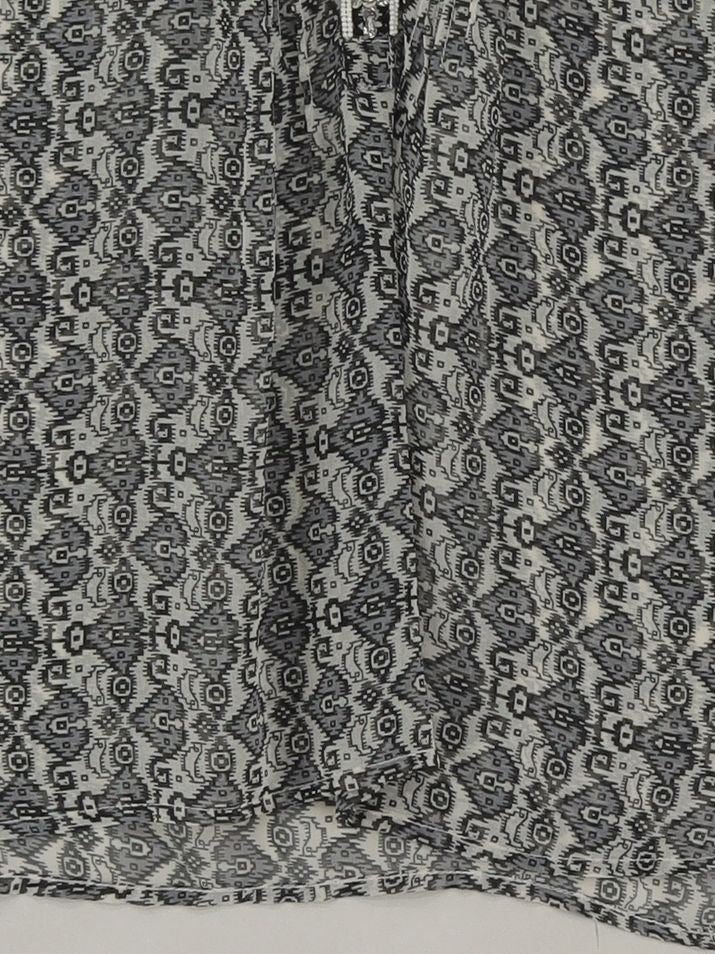 Lollys Laundry Women's Top M Multi 100% Polyester Short Sleeve Collared Basic - Image 4
