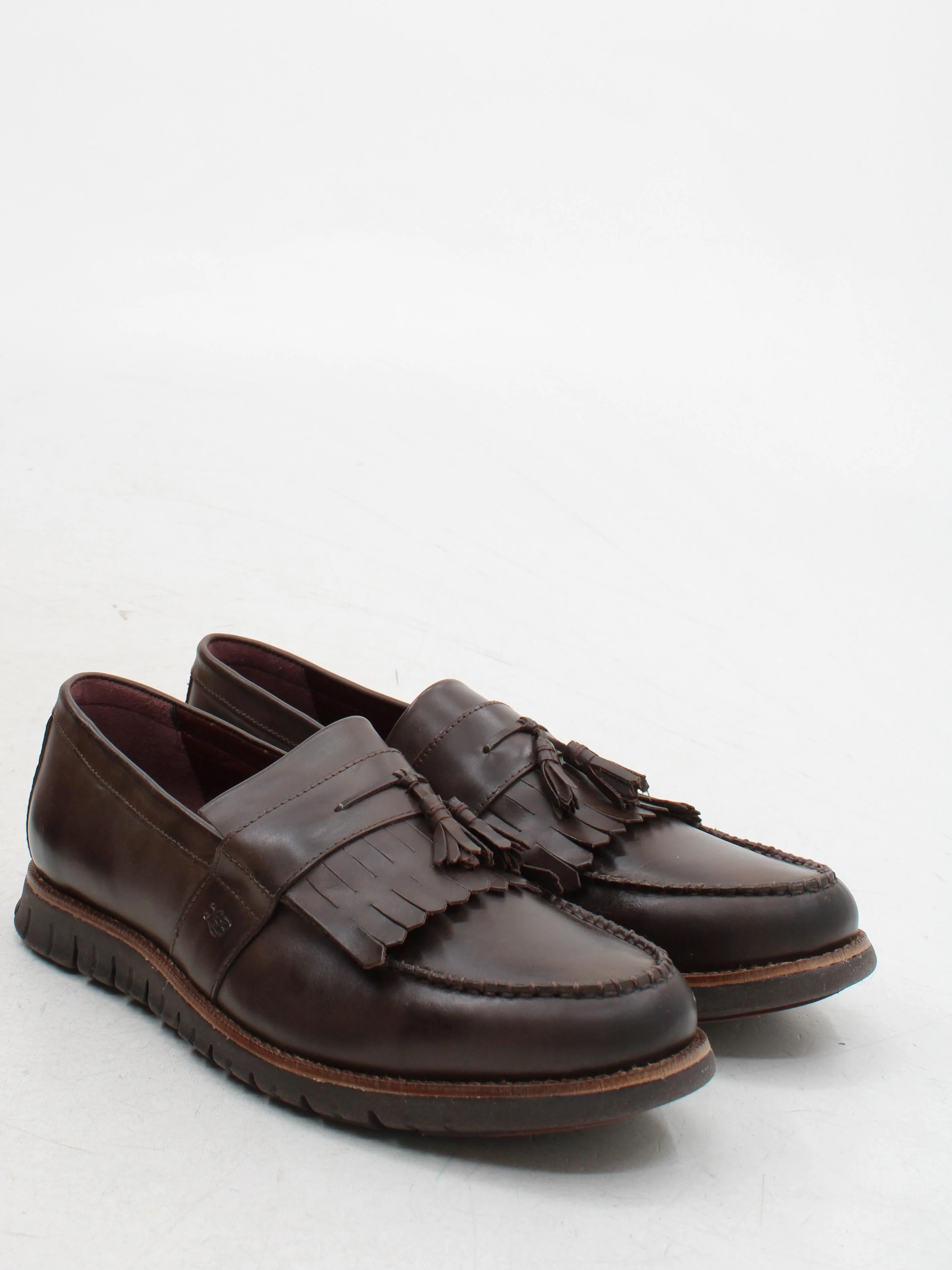 London Brogues Men's Formal Shoes UK 11 Brown 100% Leather Brogue - Image 4