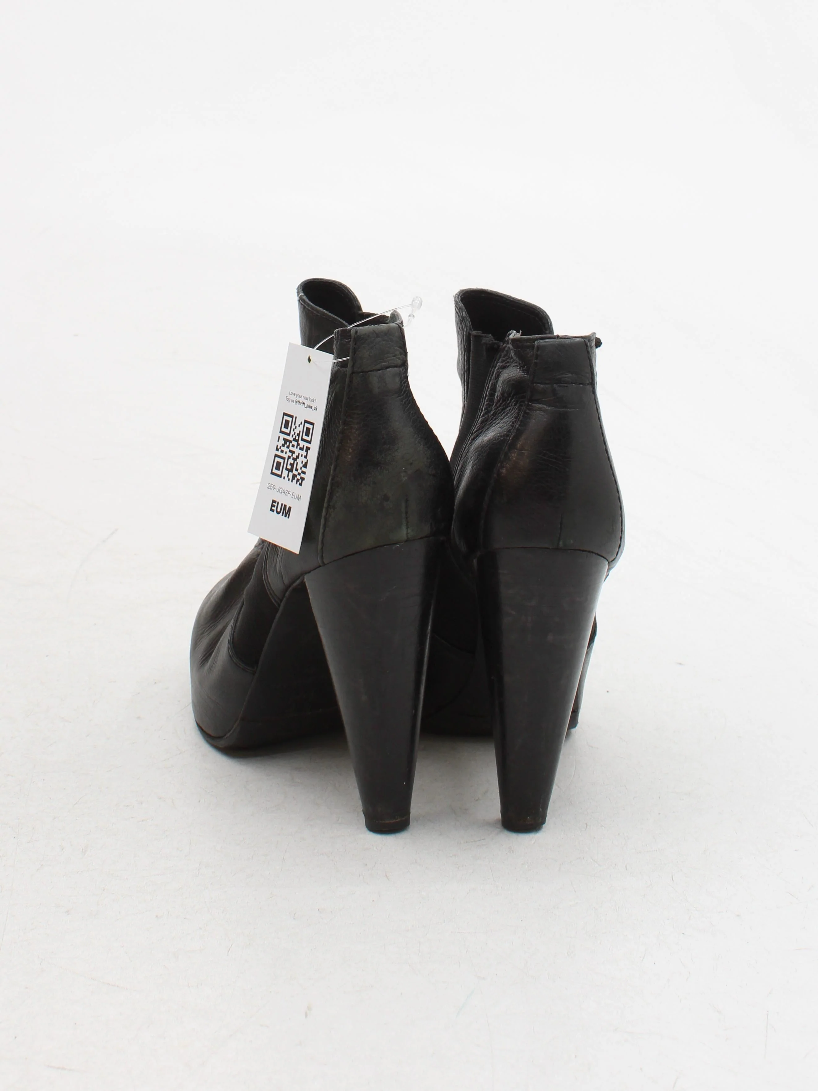 Long Life Indiana Women's Boots UK 6.5 Black 100% Leather Chelsea - Image 3