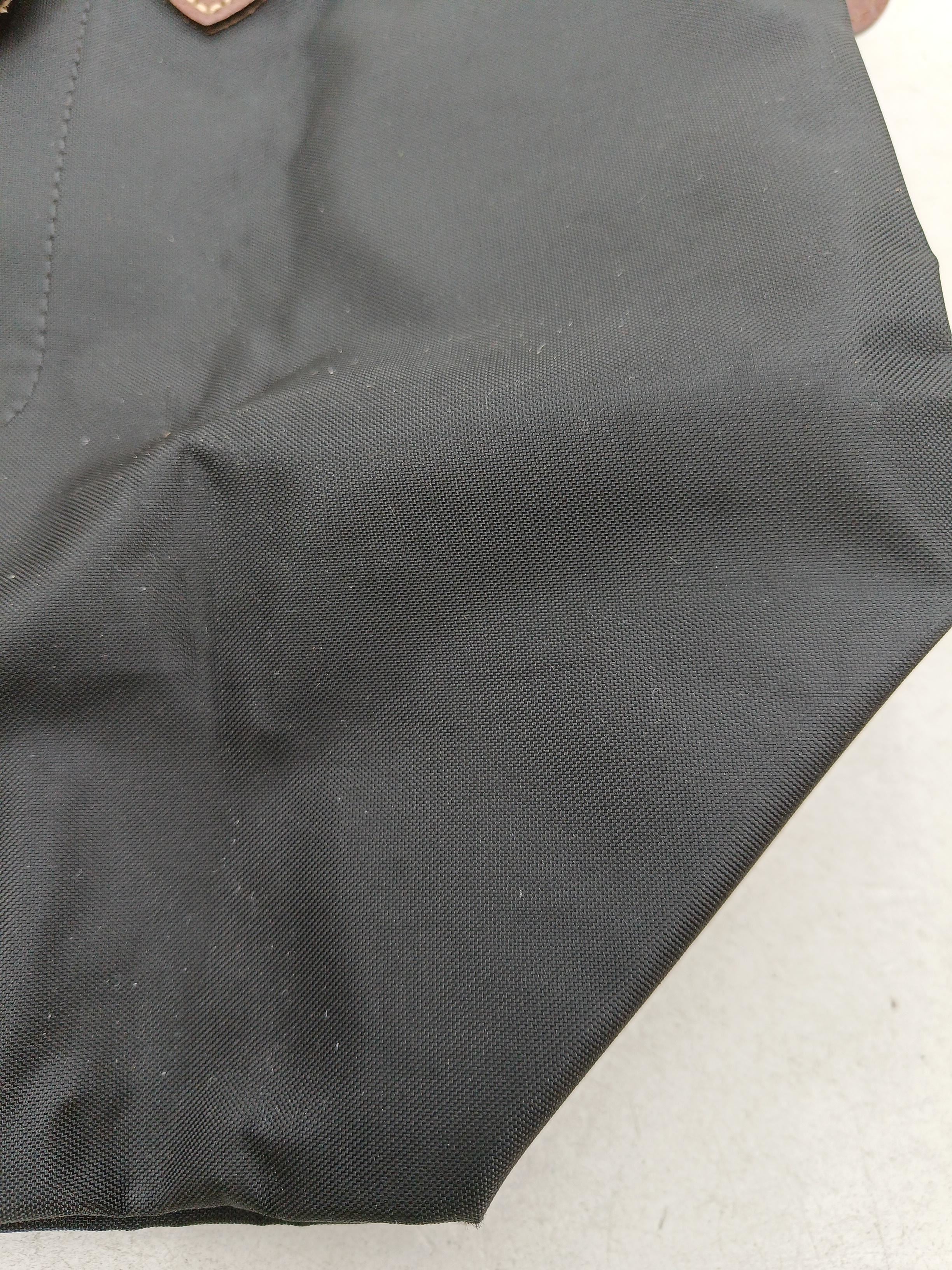 Longchamp Women's Bag Black Nylon with Leather Tote - Image 3