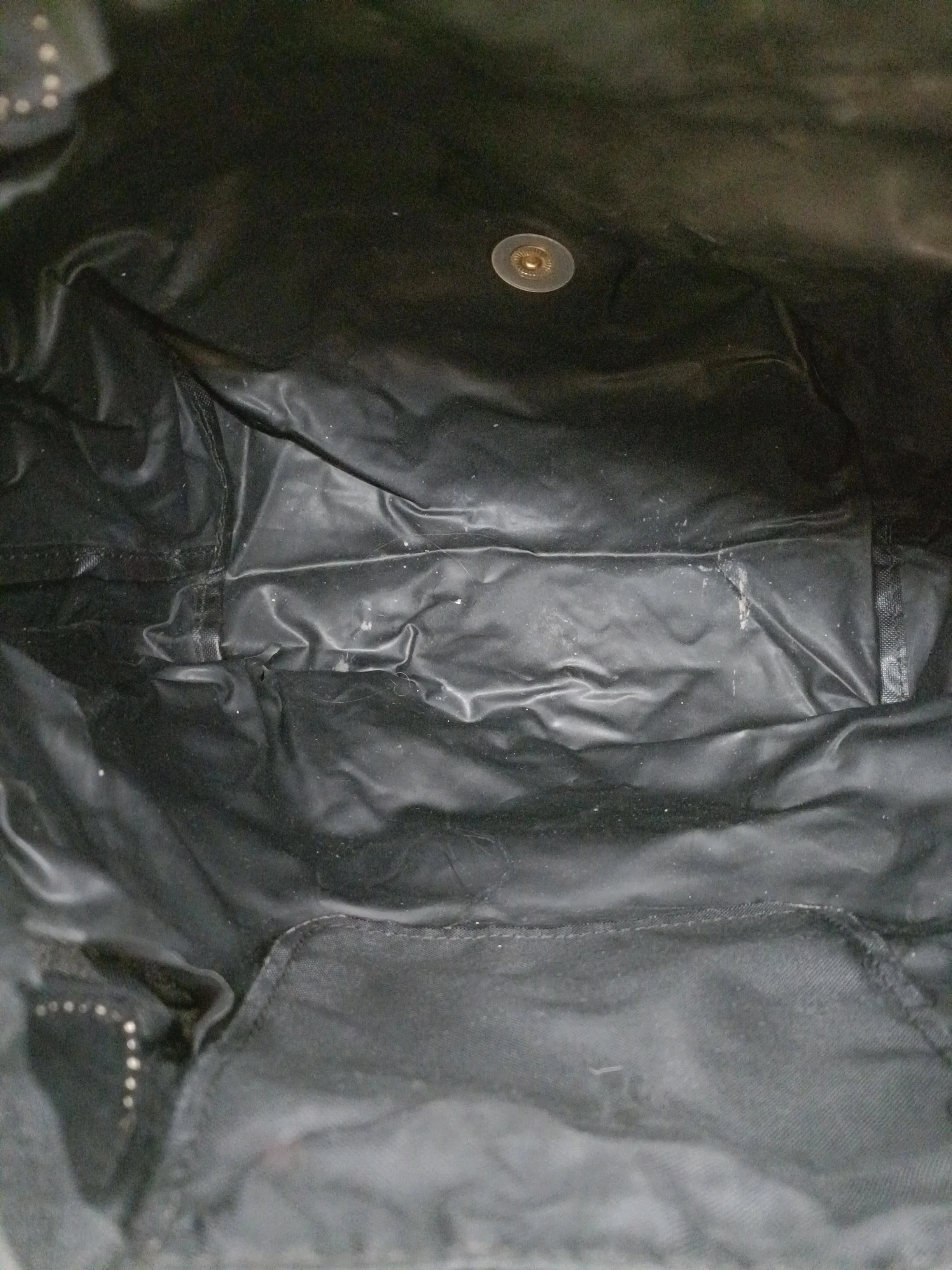 Longchamp Women's Bag Black Nylon with Leather Tote - Image 4