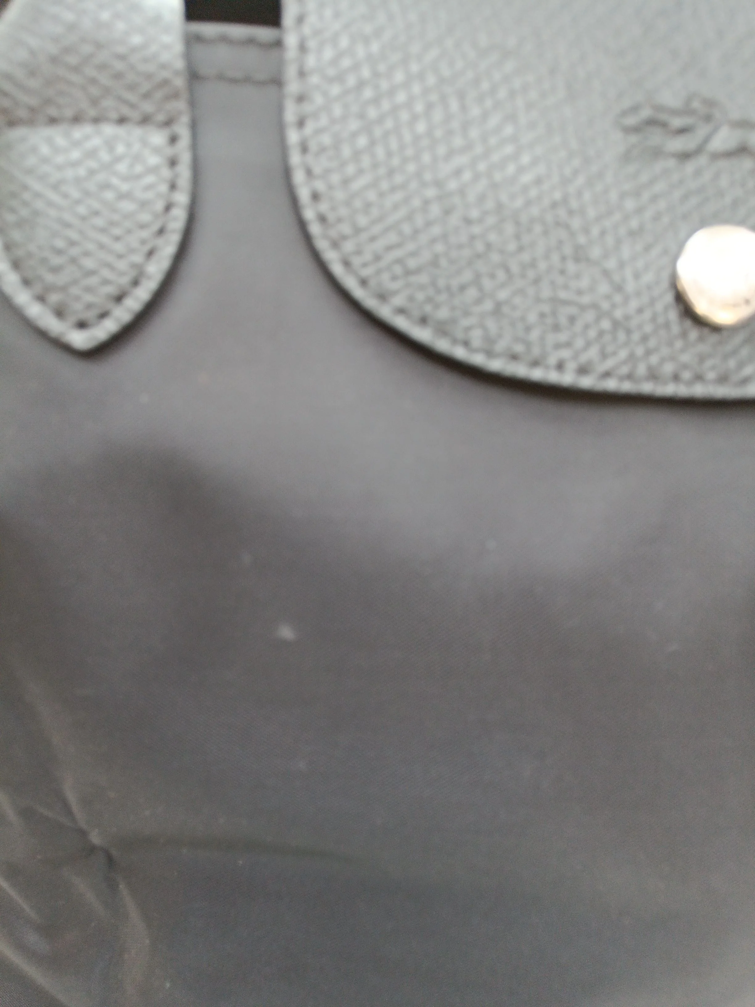 Longchamp Women's Bag Black Nylon with Leather Tote New with tags - Image 5