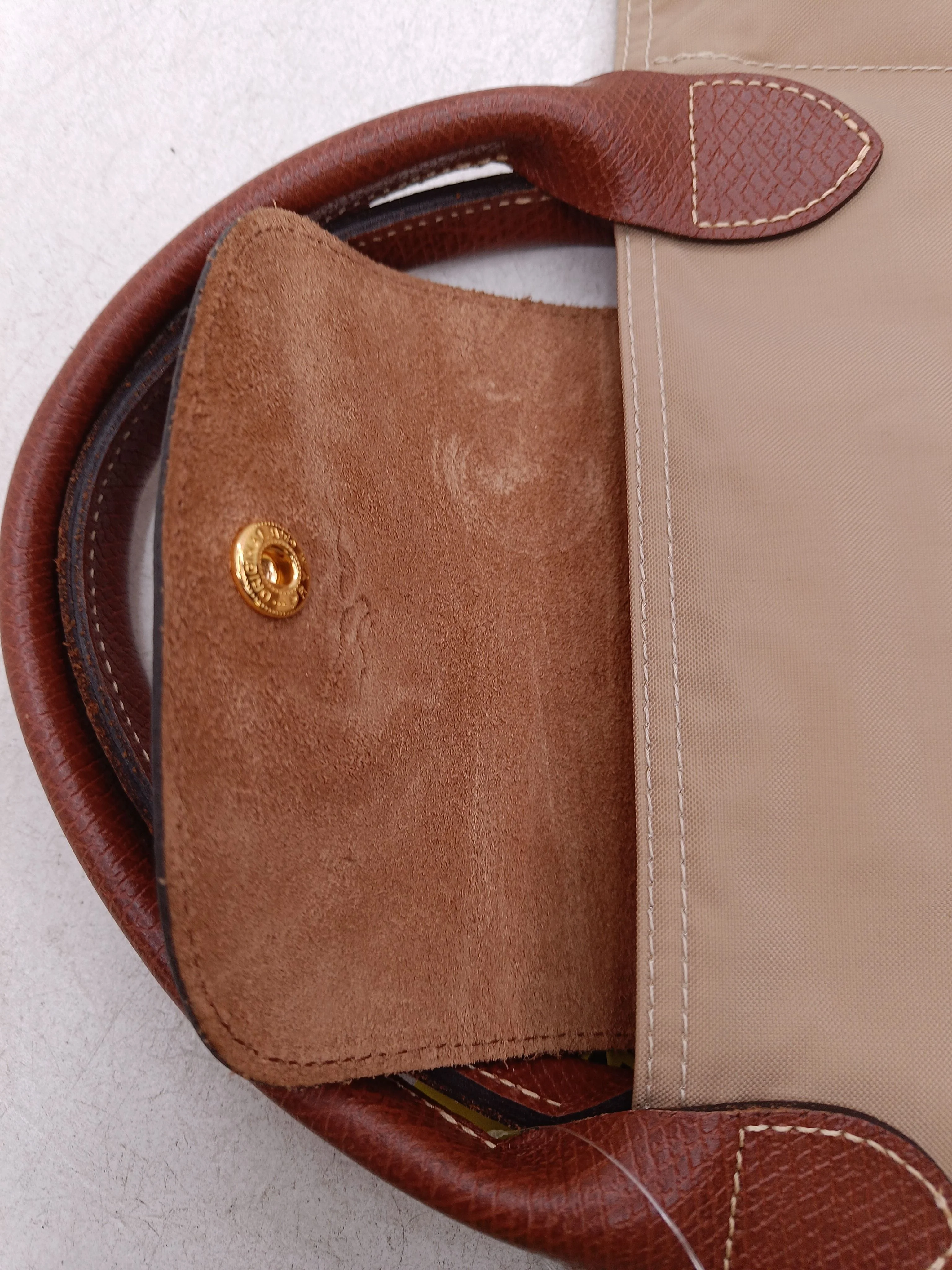 Longchamp Women's Bag Tan 100% Other Tote - Image 6