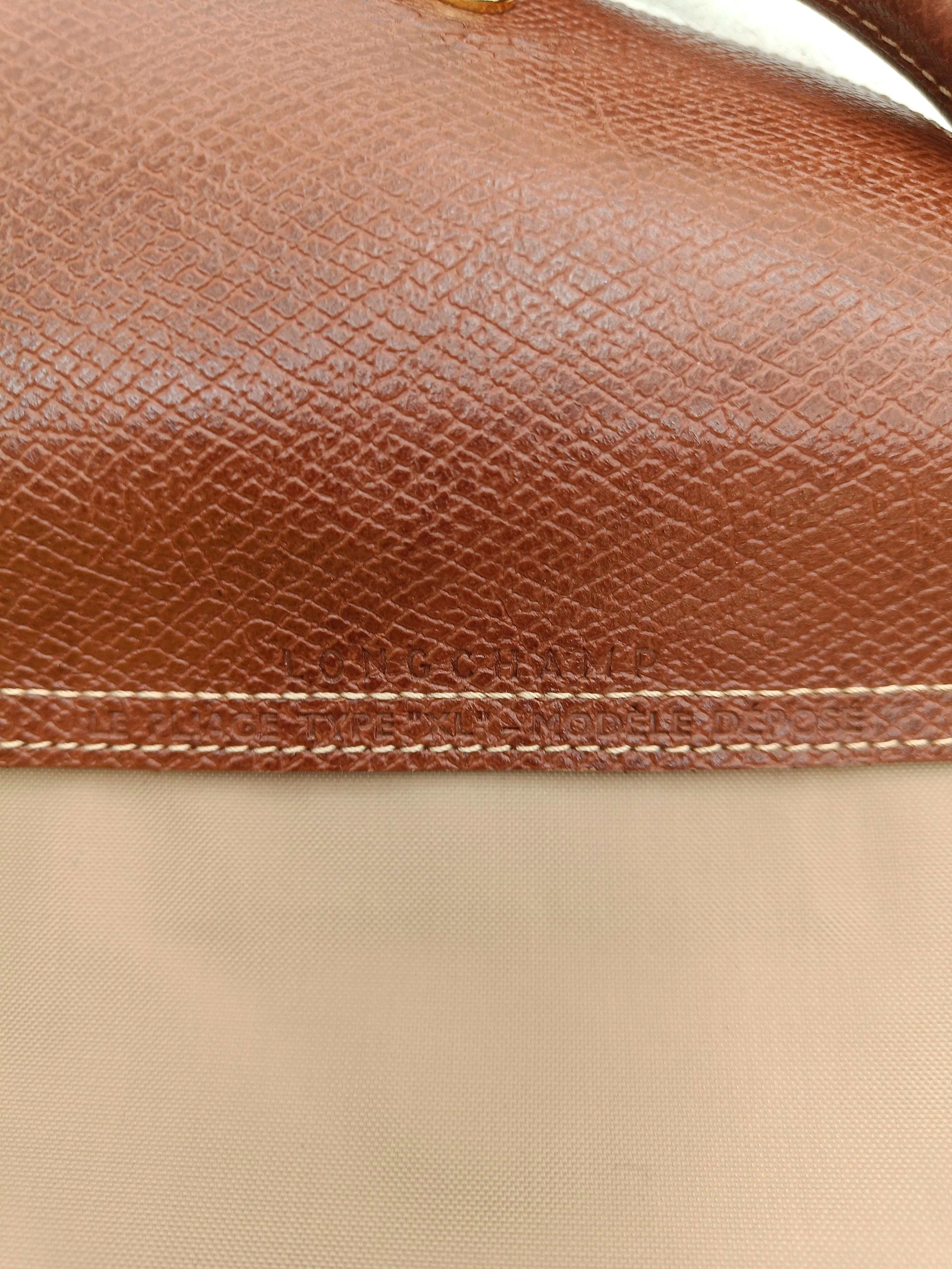 Longchamp Women's Bag Tan 100% Other Tote - Image 7