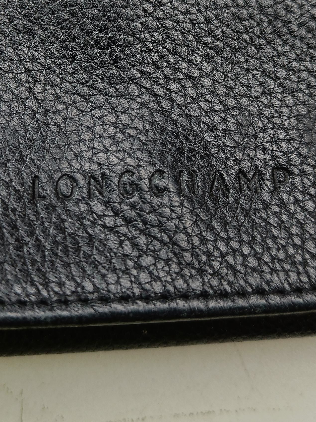 Longchamp Women's Wallet Black 100% Leather - Image 5