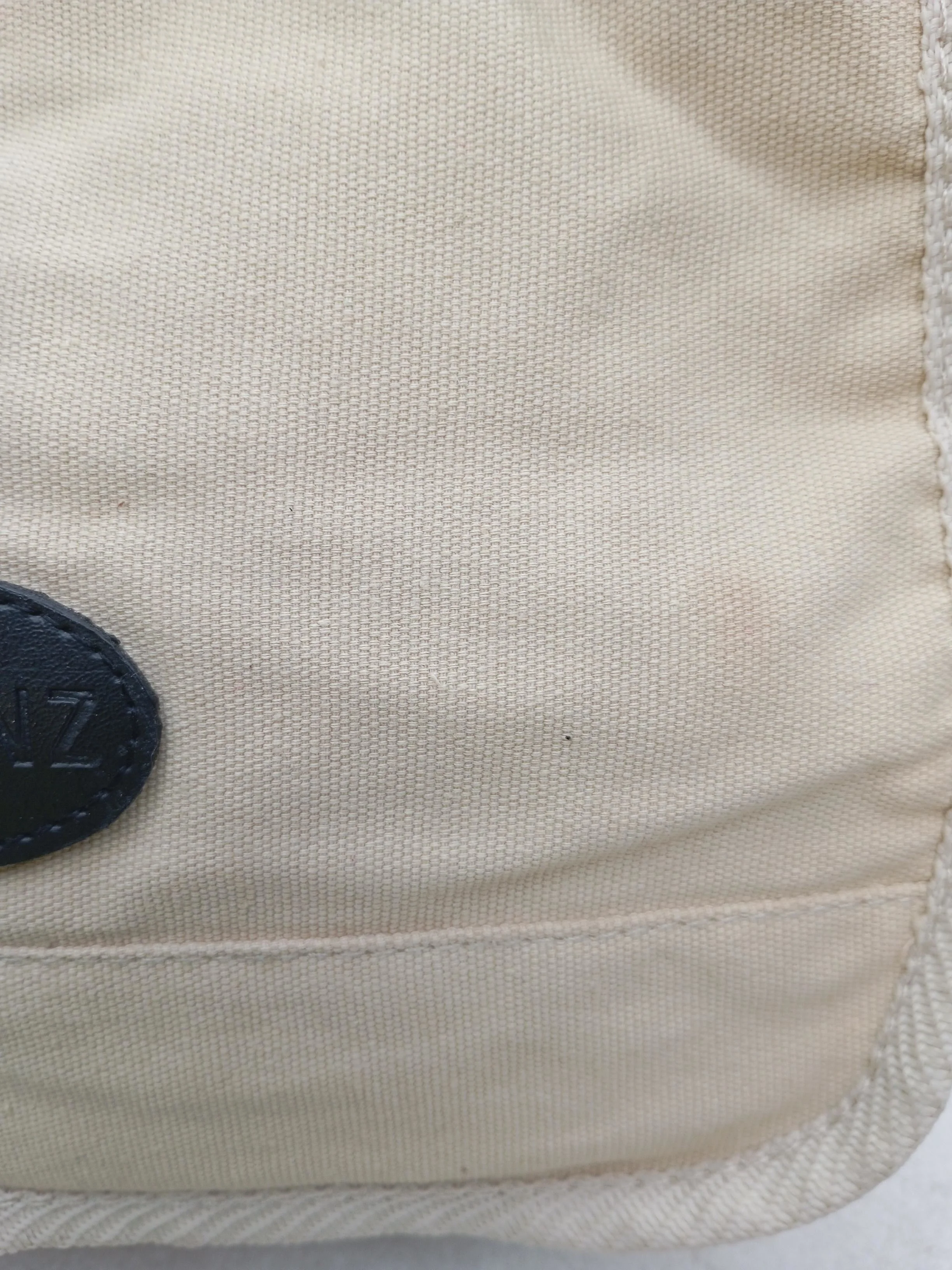 Lorenz Men's Bag Cream 100% Cotton Satchel - Image 3