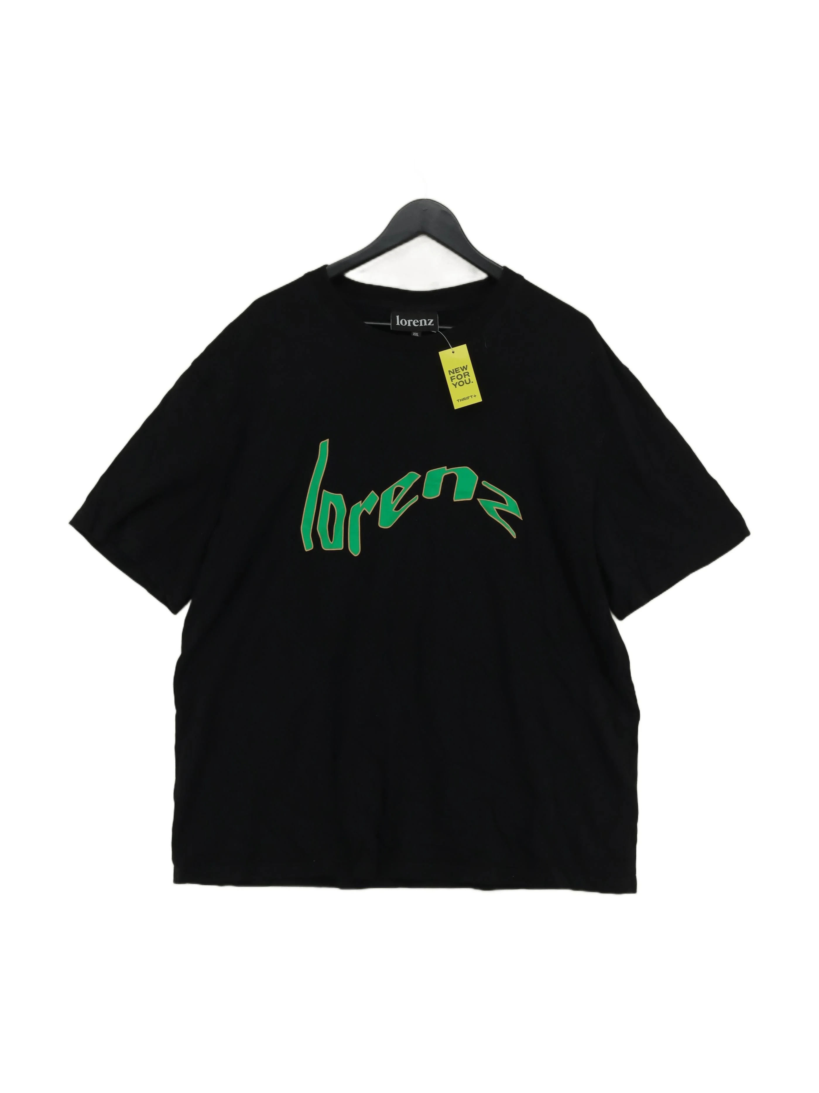 Lorenz Men's T-Shirt XXL Black Graphic 100% Other Basic