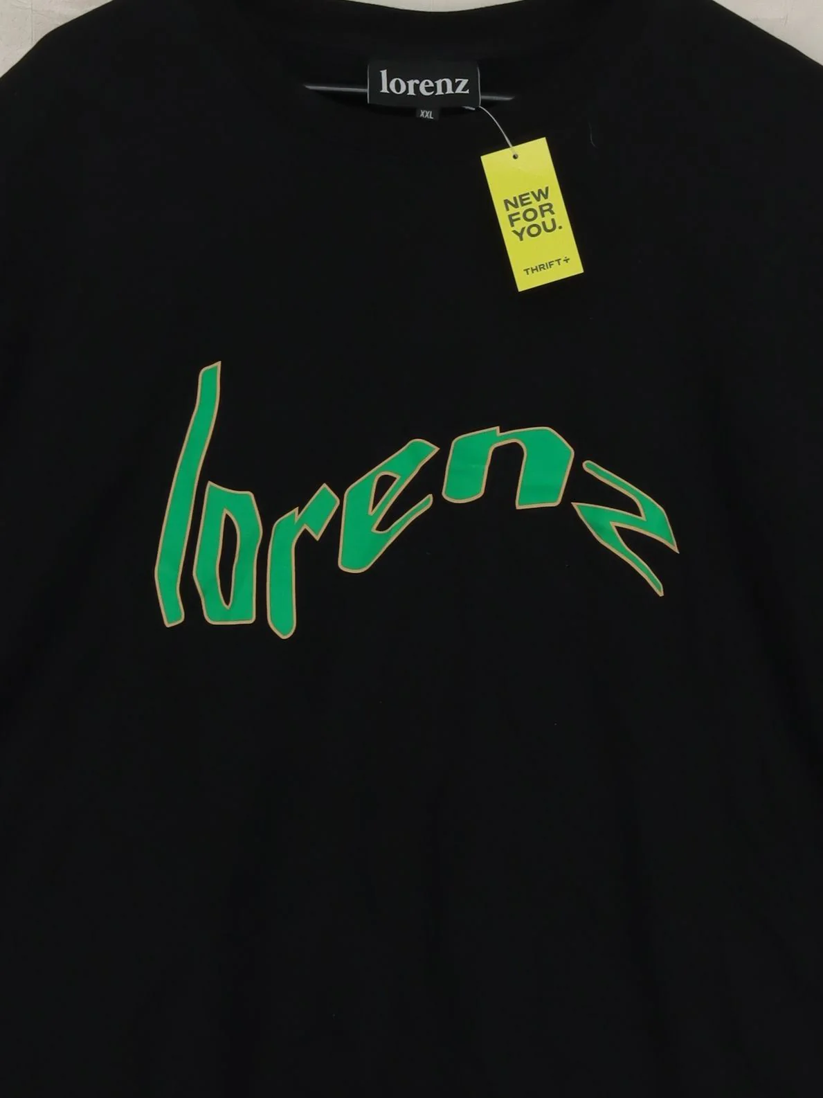 Lorenz Men's T-Shirt XXL Black Graphic 100% Other Basic - Image 3