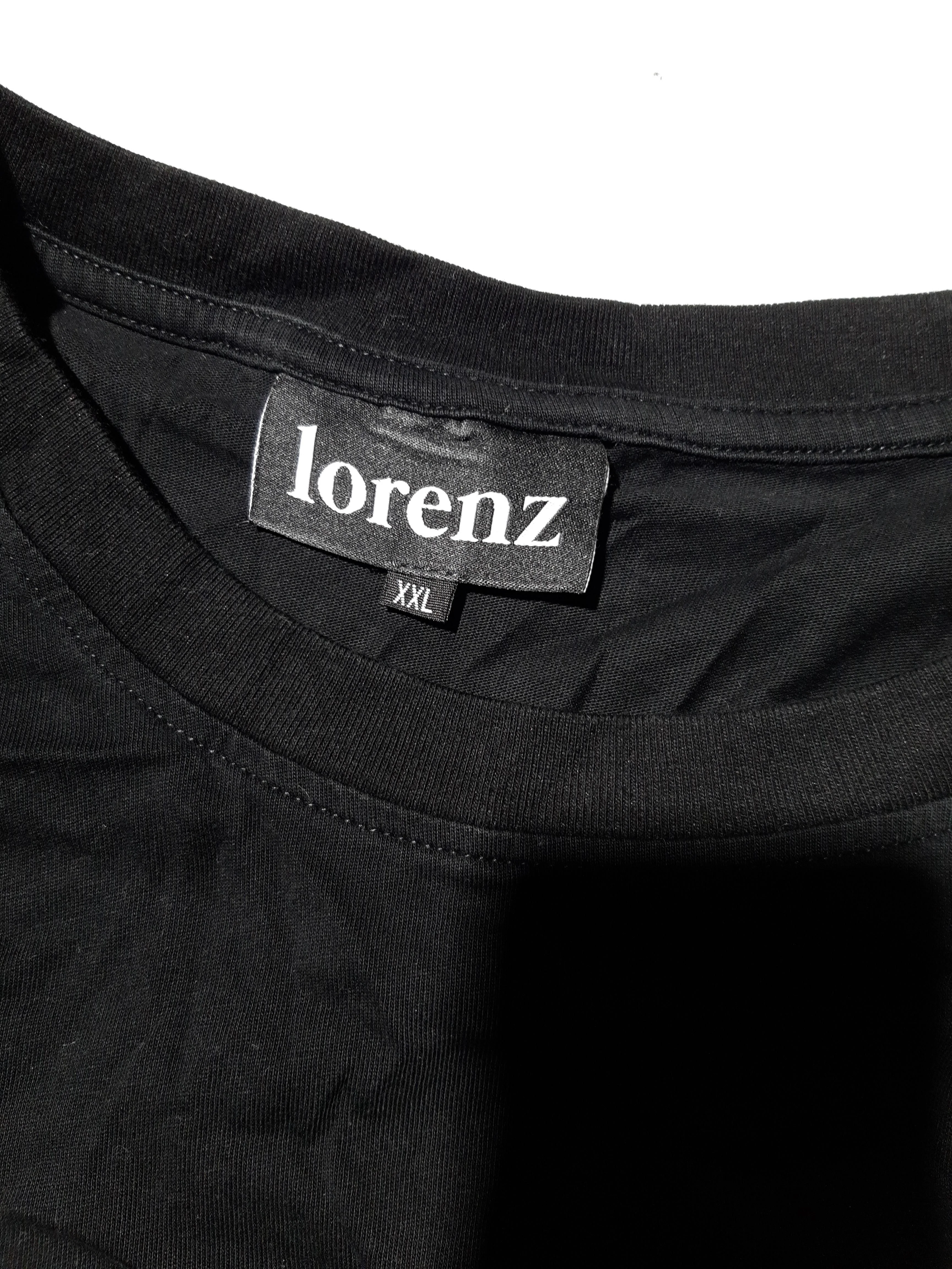 Lorenz Men's T-Shirt XXL Black Graphic 100% Other Basic - Image 5