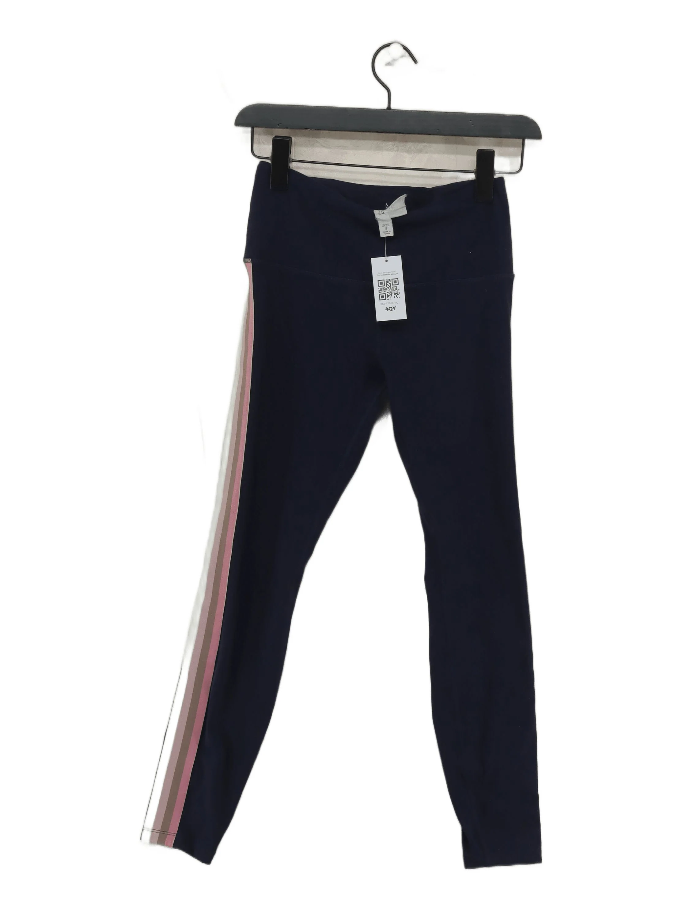 Lorna Jane Women's Leggings S Blue Polyester with Elastane, Nylon Full length