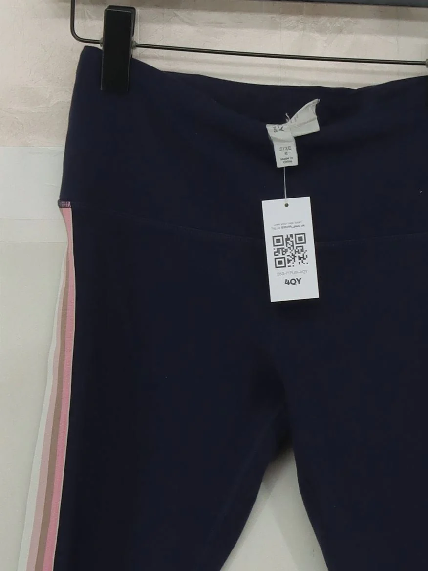 Lorna Jane Women's Leggings S Blue Polyester with Elastane, Nylon Full length - Image 3