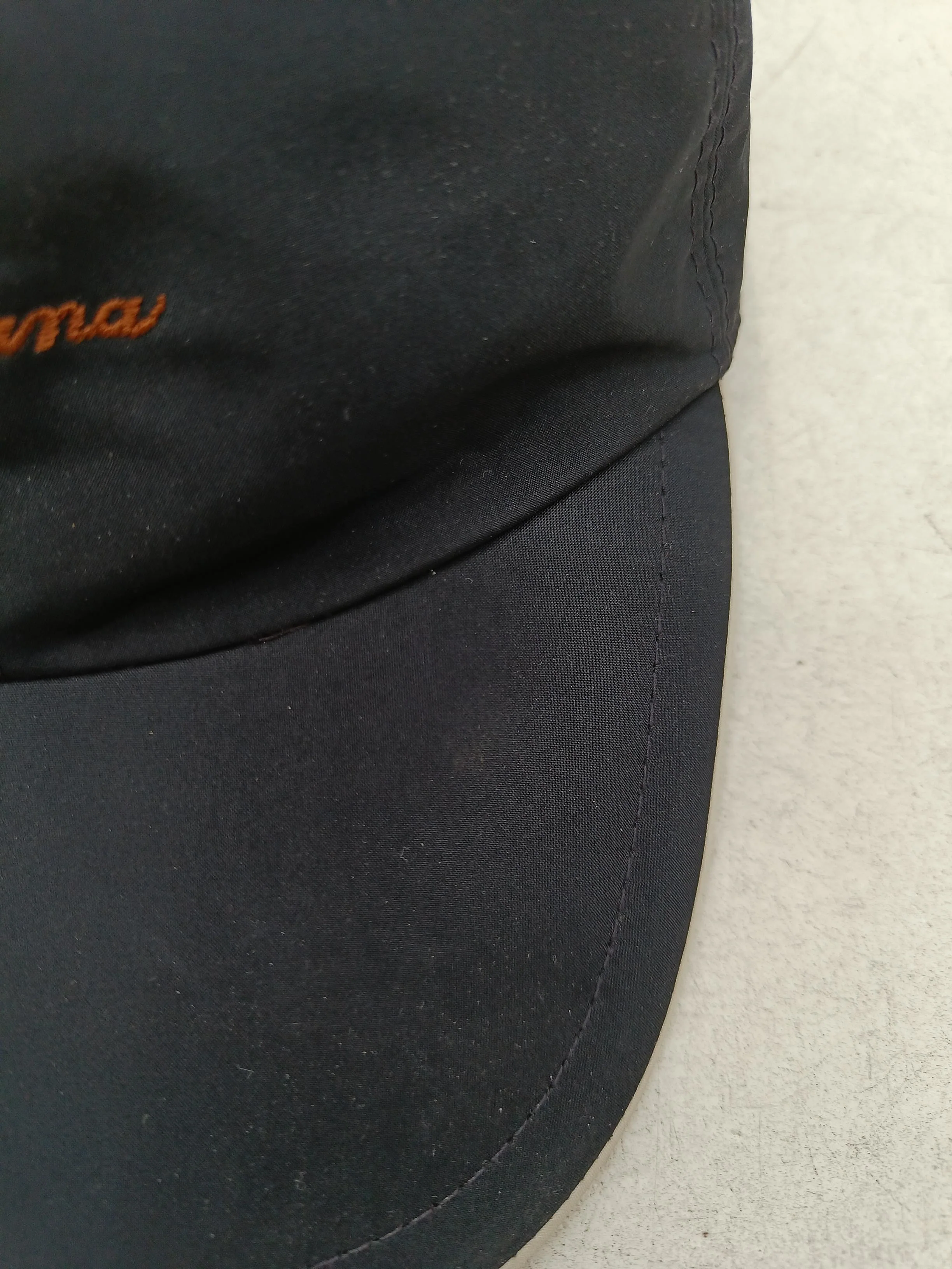 Loro Piana Men's Hat M Black Polyester with Cotton Baseball Cap - Image 3