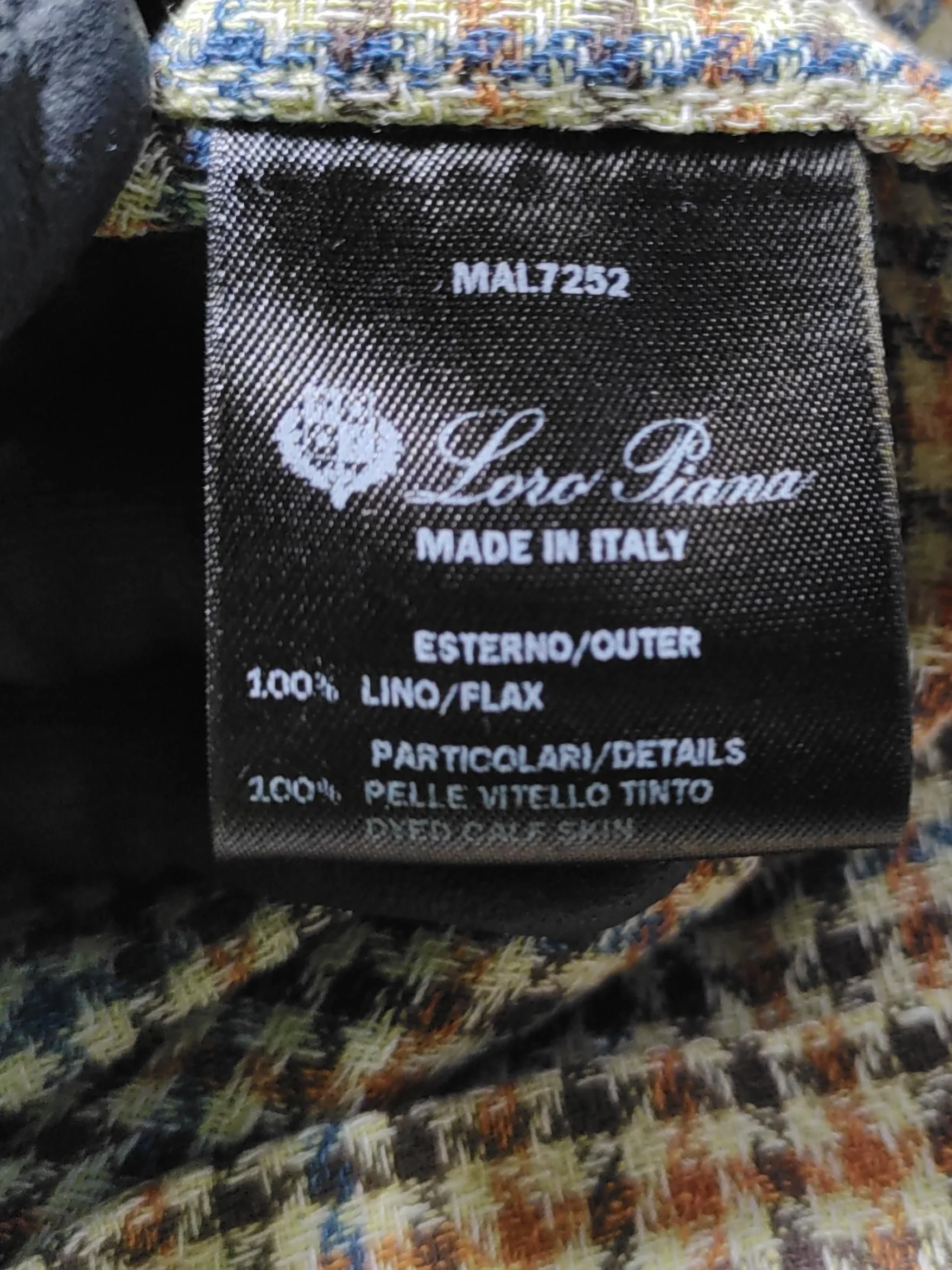 Loro Piana Women's Shirt S Brown 100% Linen Short Sleeve Collared Basic - Image 6