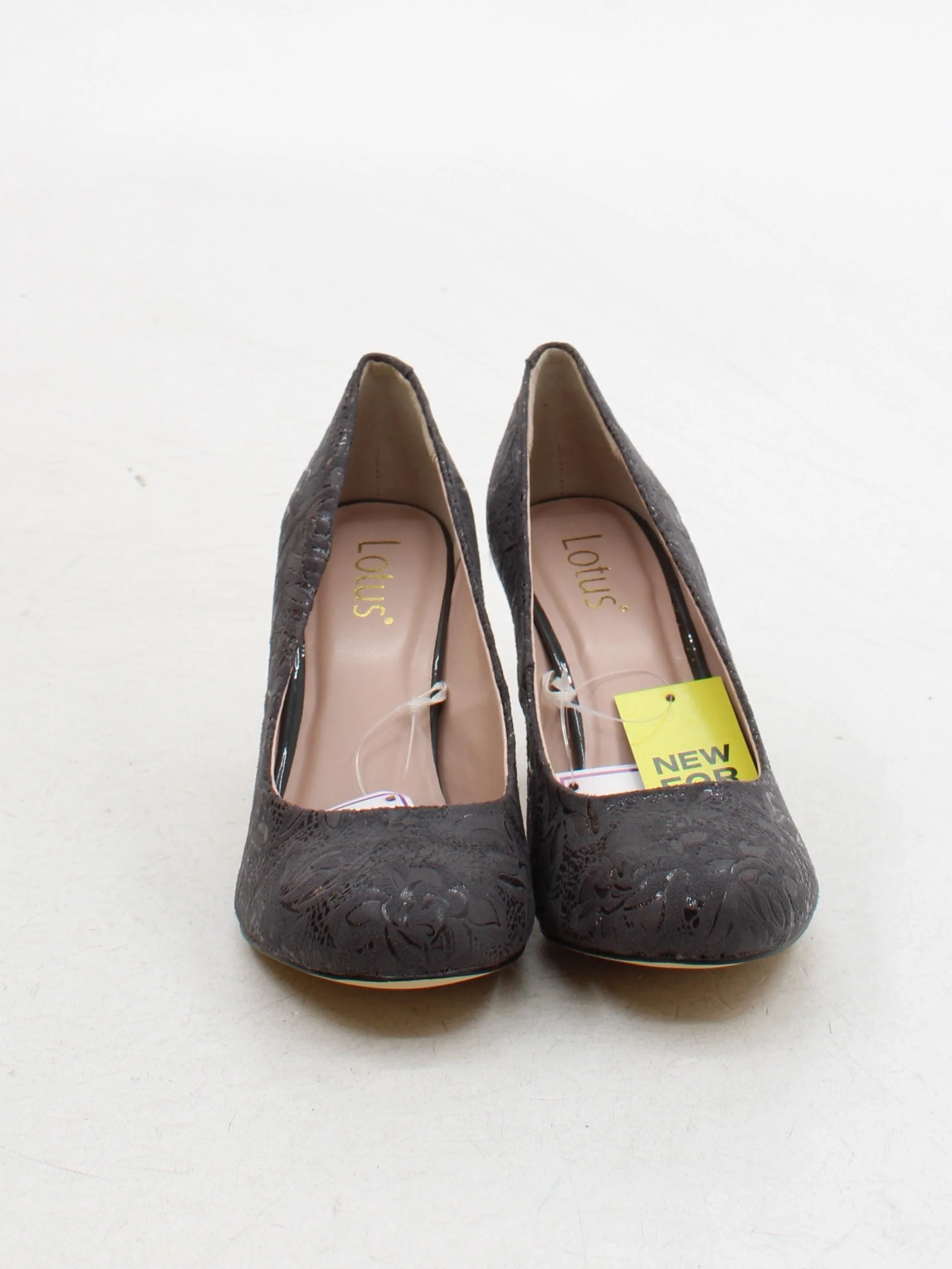 Lotus Women's Heels UK 6 Brown Floral 100% Other Court - Image 2