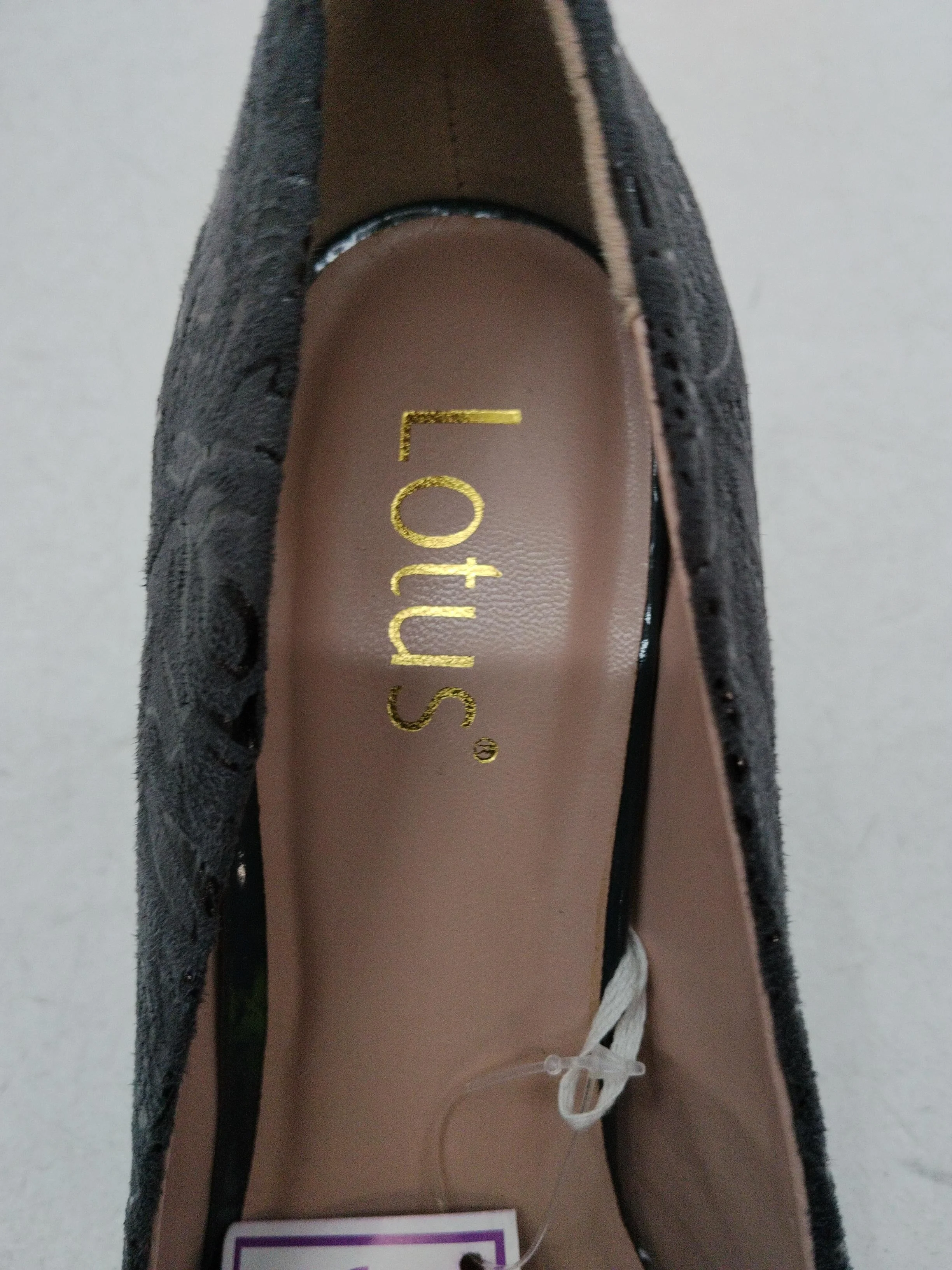 Lotus Women's Heels UK 6 Brown Floral 100% Other Court - Image 6