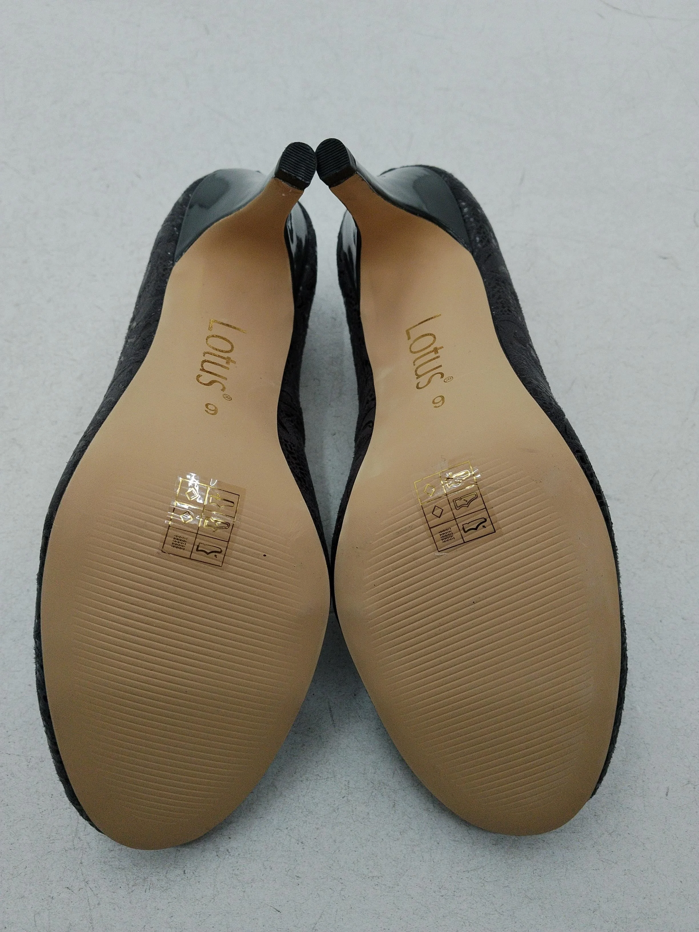 Lotus Women's Heels UK 6 Brown Floral 100% Other Court - Image 7