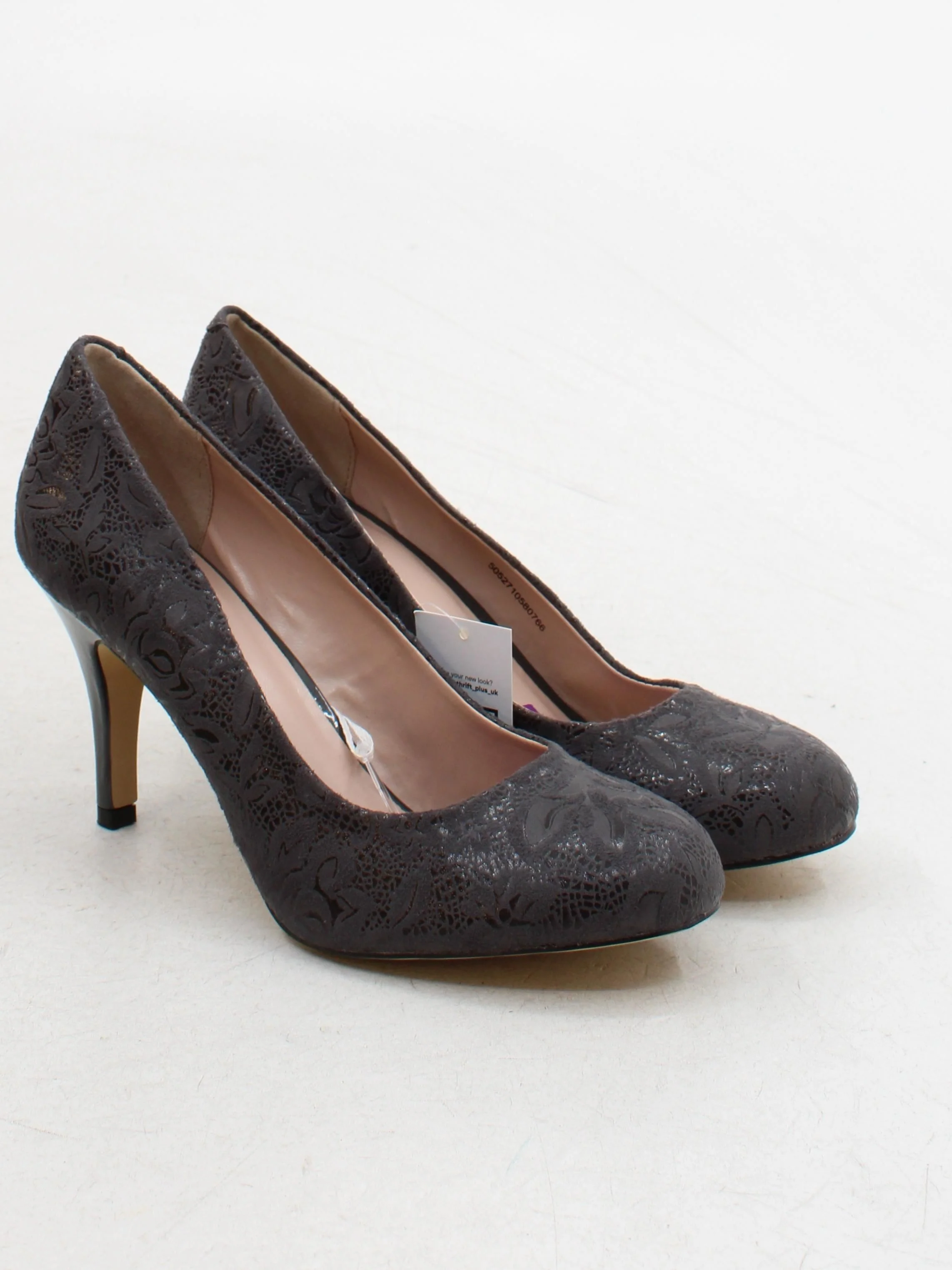 Lotus Women's Heels UK 7 Brown Floral 100% Other Court - Image 4