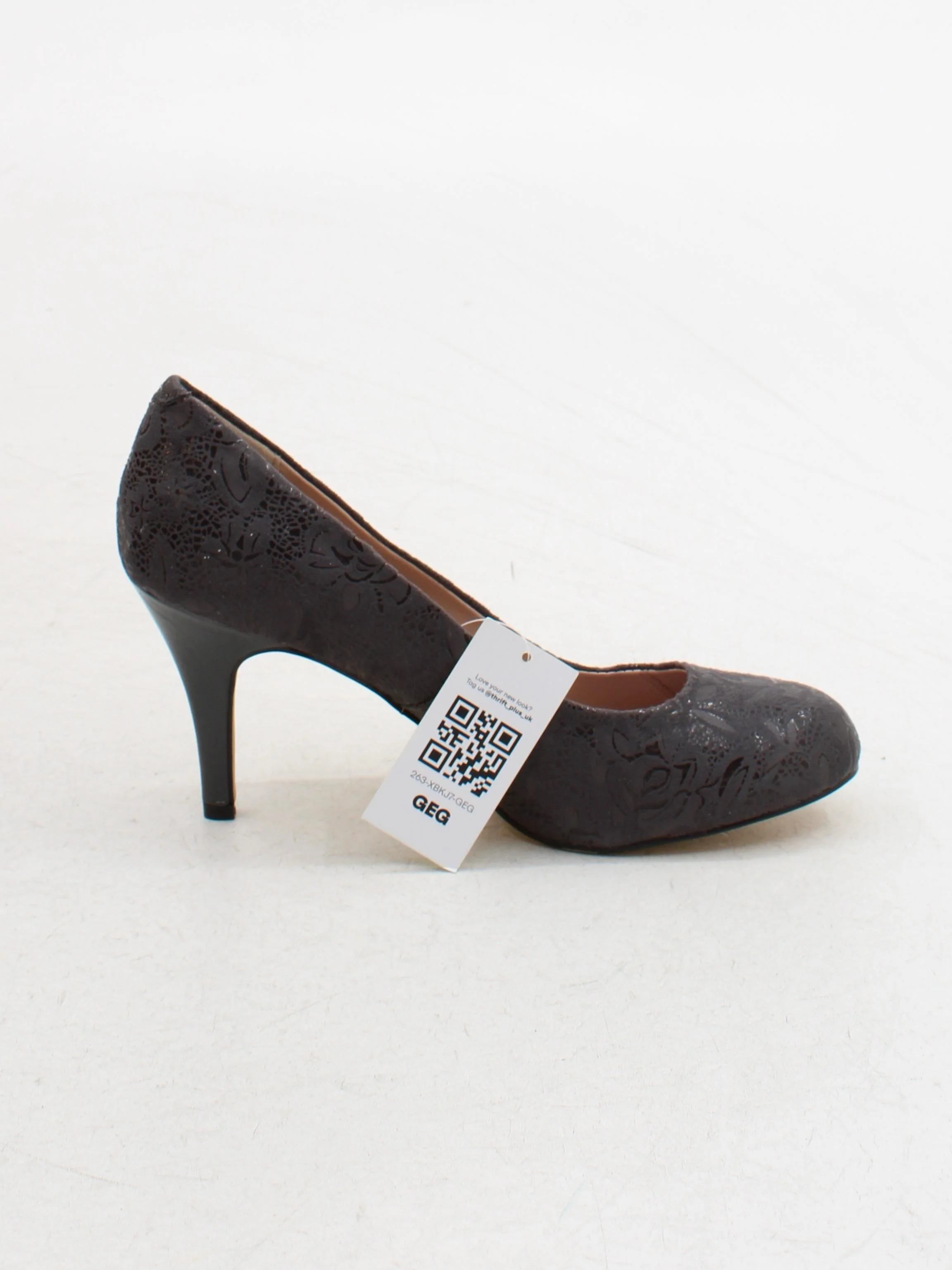 Lotus Women's Heels UK 7 Brown Floral 100% Other Court - Image 5
