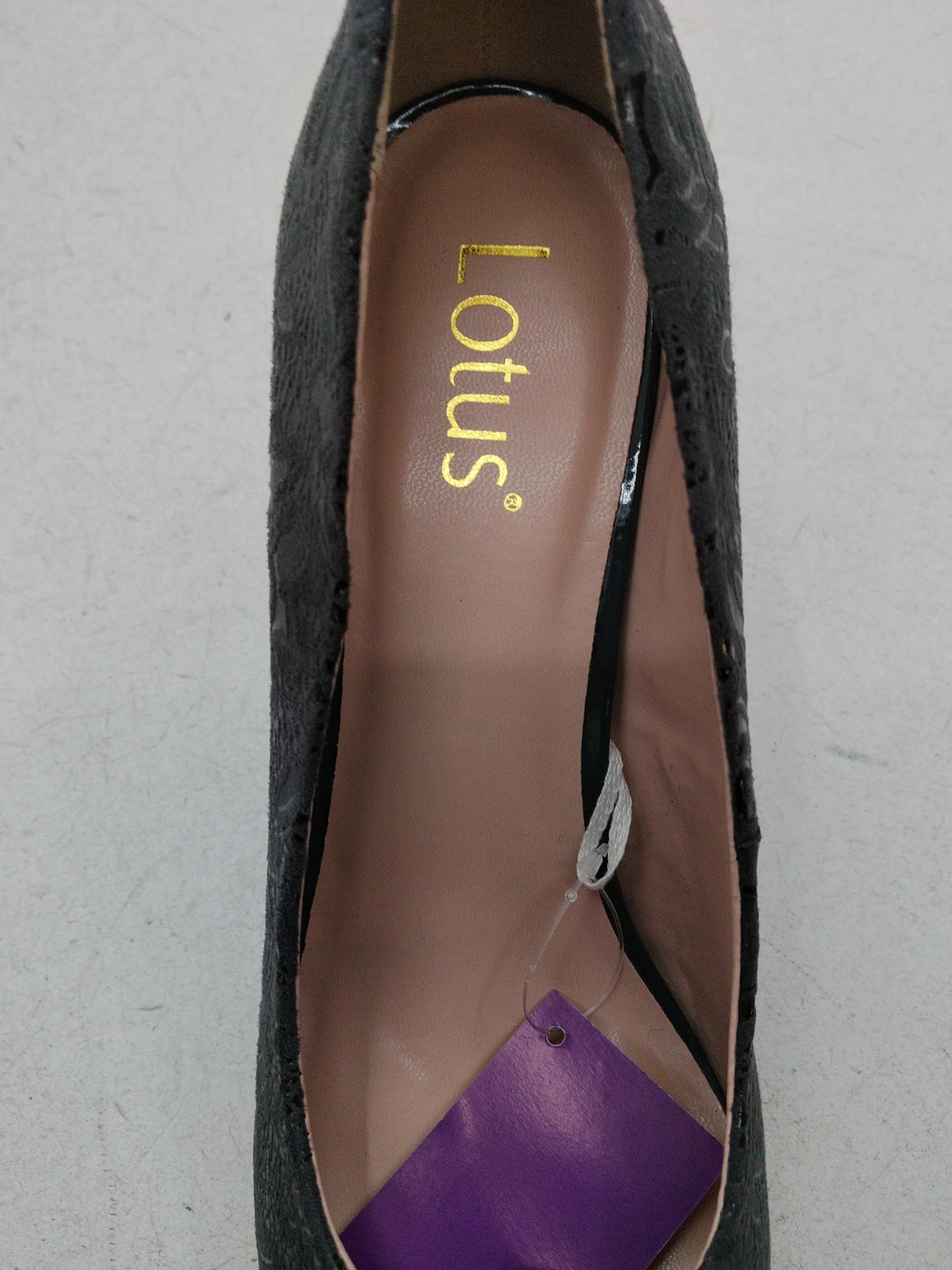 Lotus Women's Heels UK 7 Brown Floral 100% Other Court - Image 6