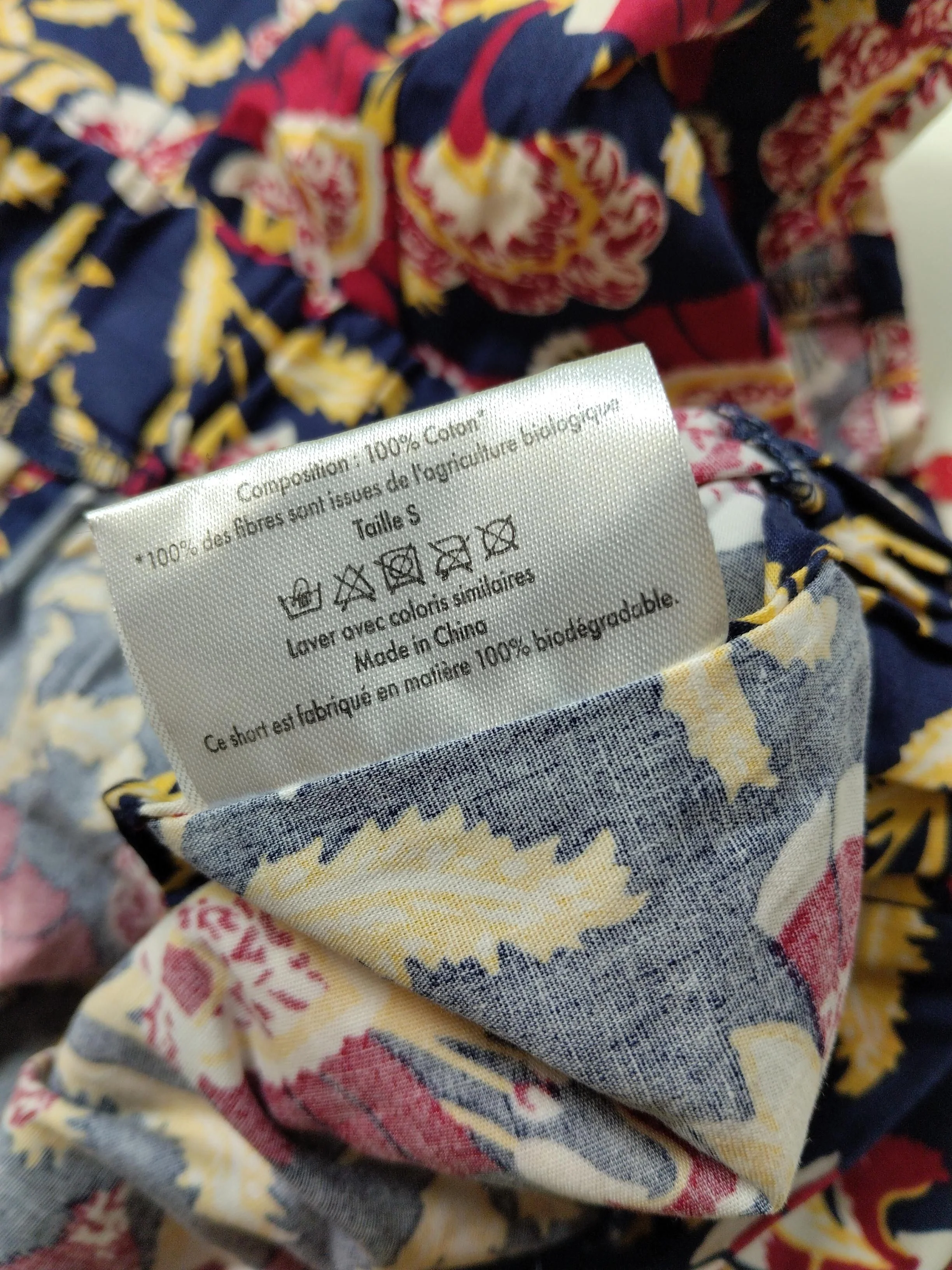 Louise Misha Women's Shorts S Multi Floral 100% Cotton Cargo - Image 6