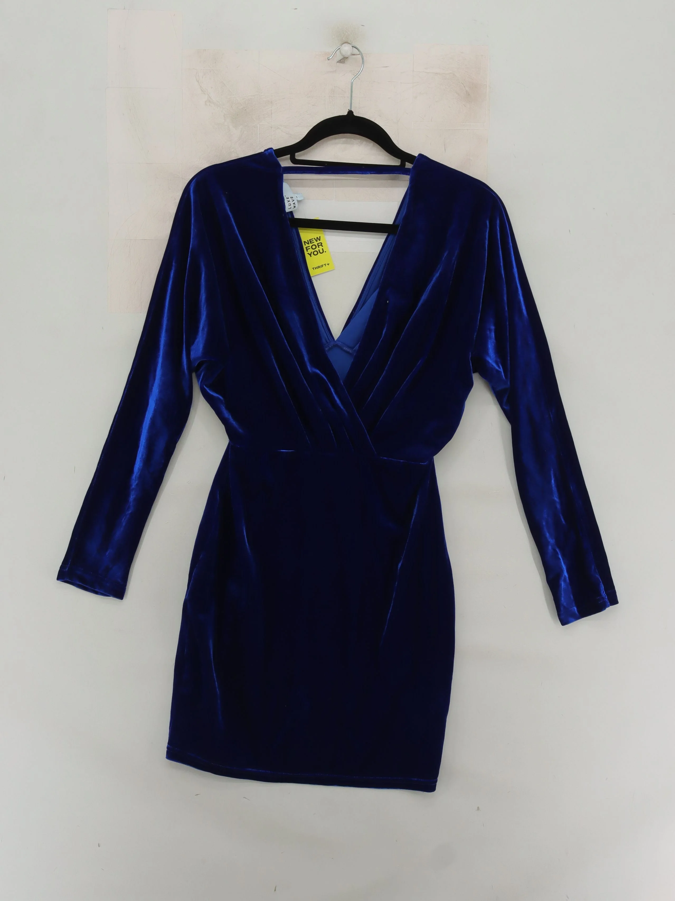 love weaves Mini Dress M in Blue - Image 2