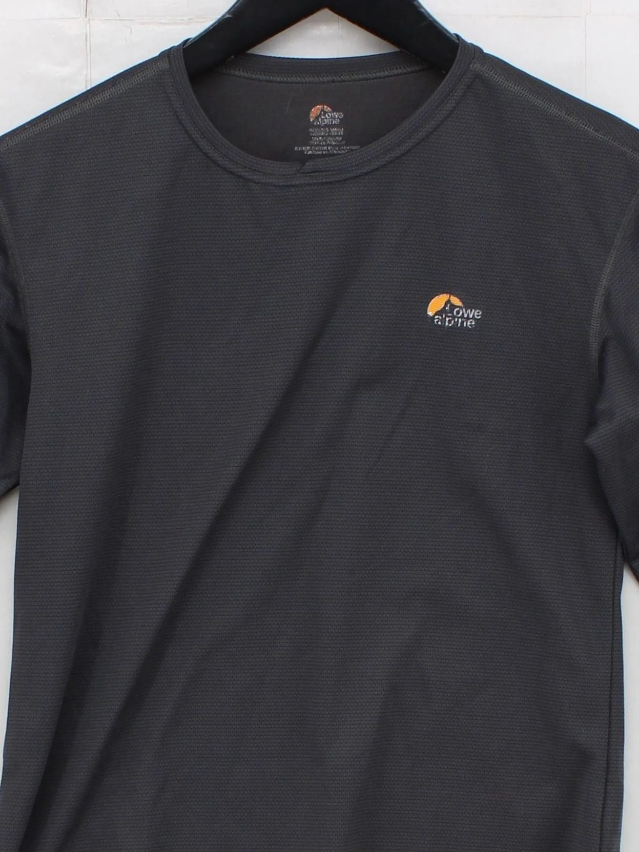 Lowe Alpine Men's T-Shirt M Grey 100% Polyester Round Neck Basic - Image 3