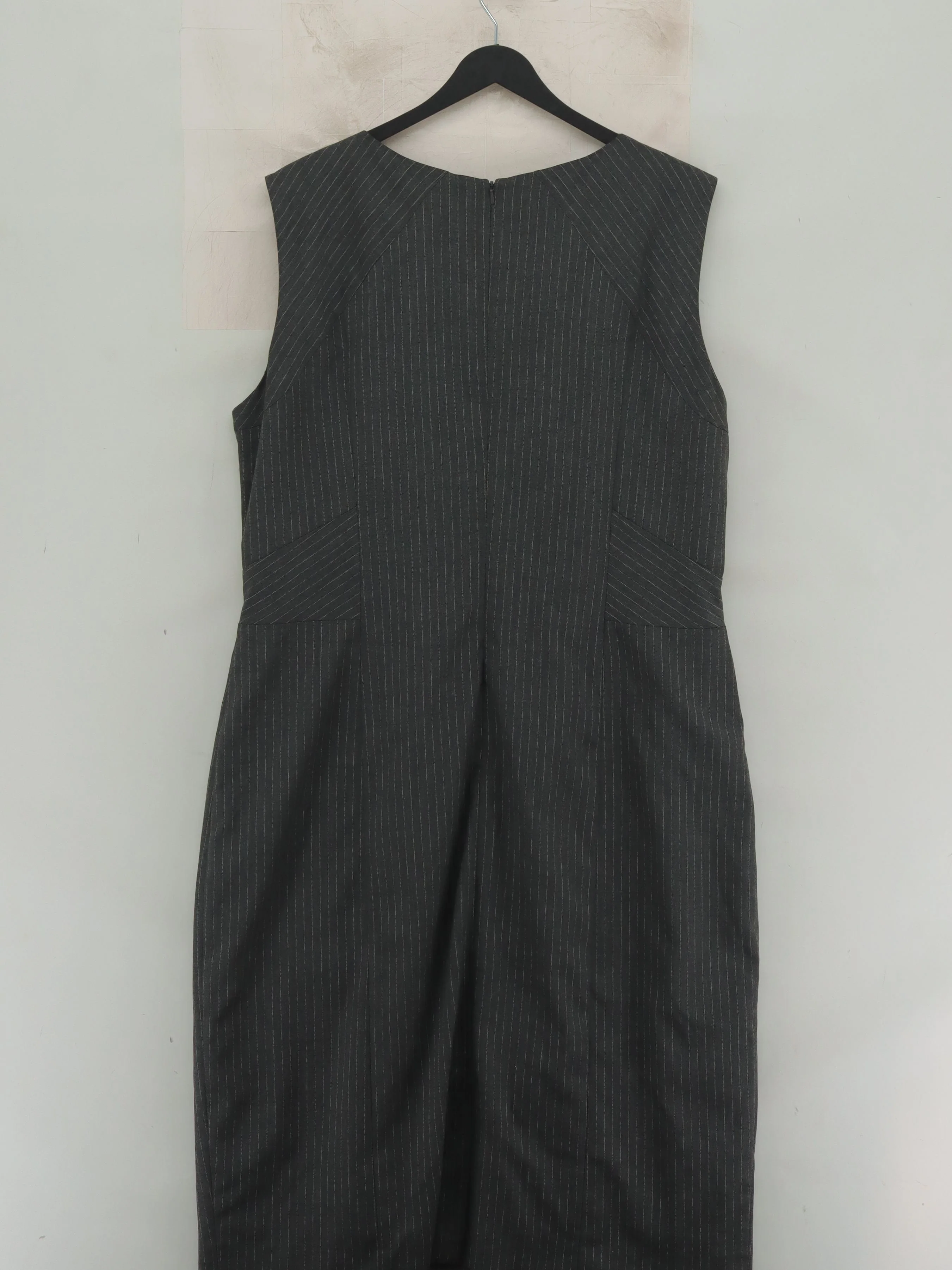 LTS - Long Tall Sally Shirt Midi Dress UK18 in Grey - Image 2