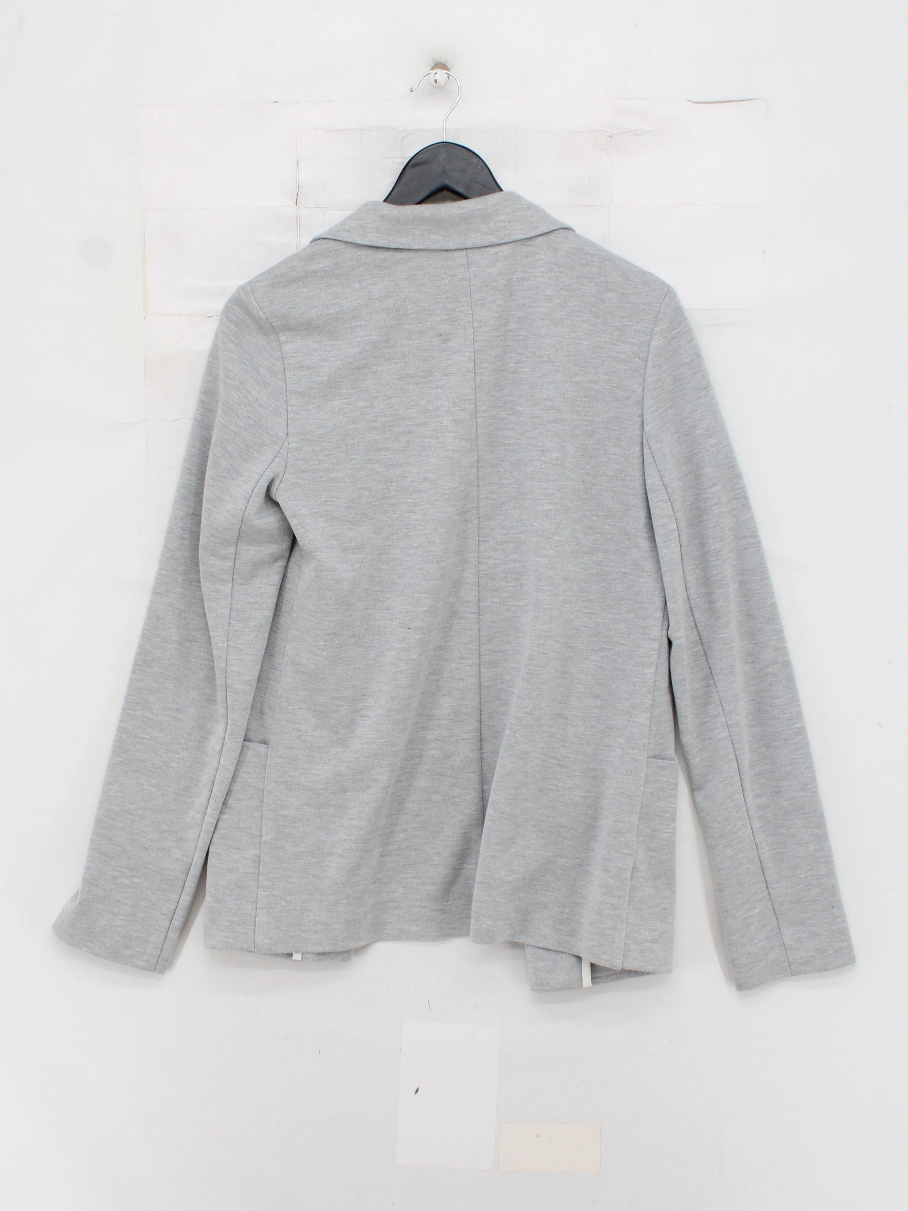 LTS - Long Tall Sally Women's Blazer UK 10 Grey 100% Other Overcoat - Image 2
