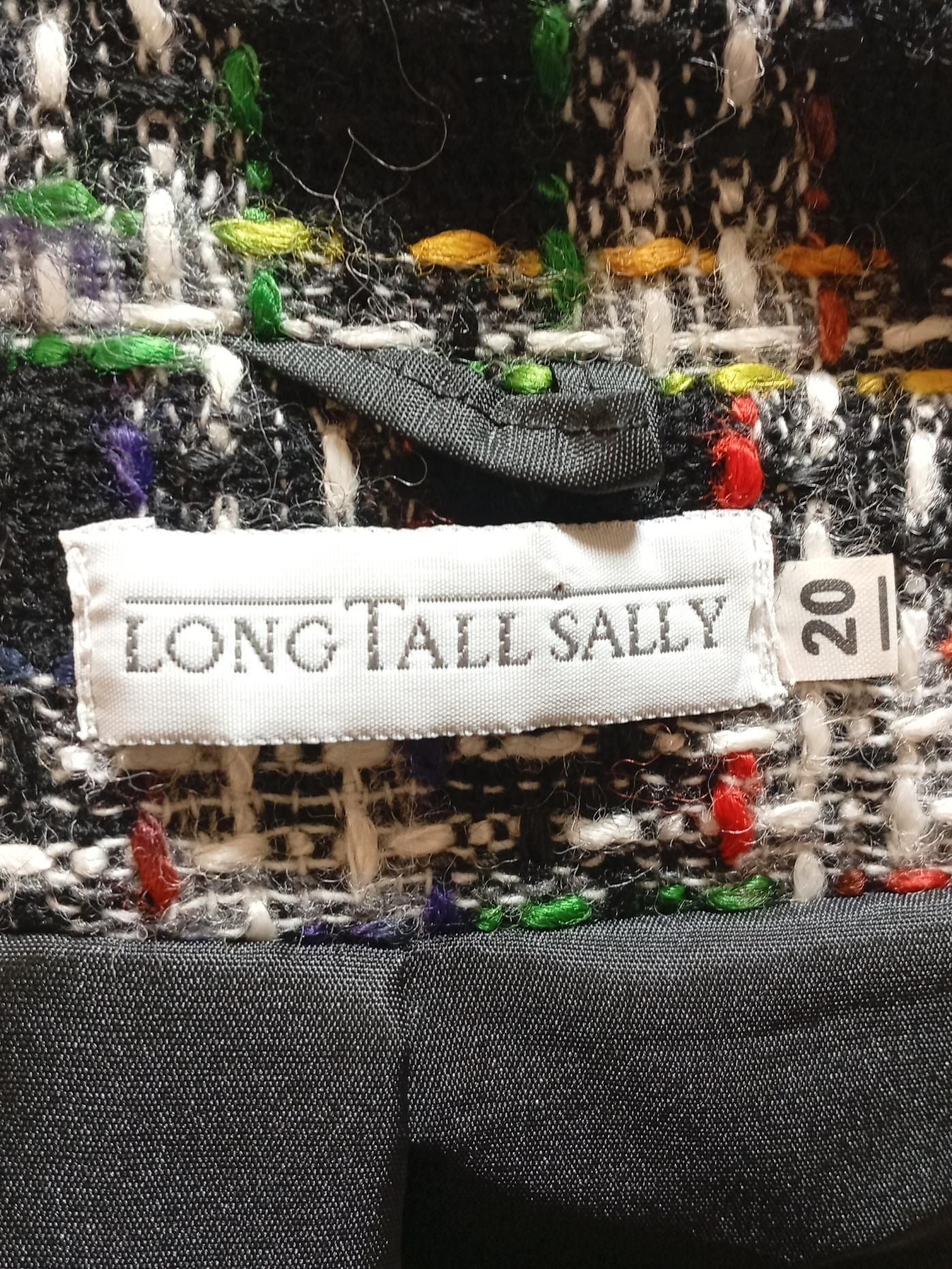 LTS - Long Tall Sally Women's Blazer UK 20 Multi Viscose - Image 5