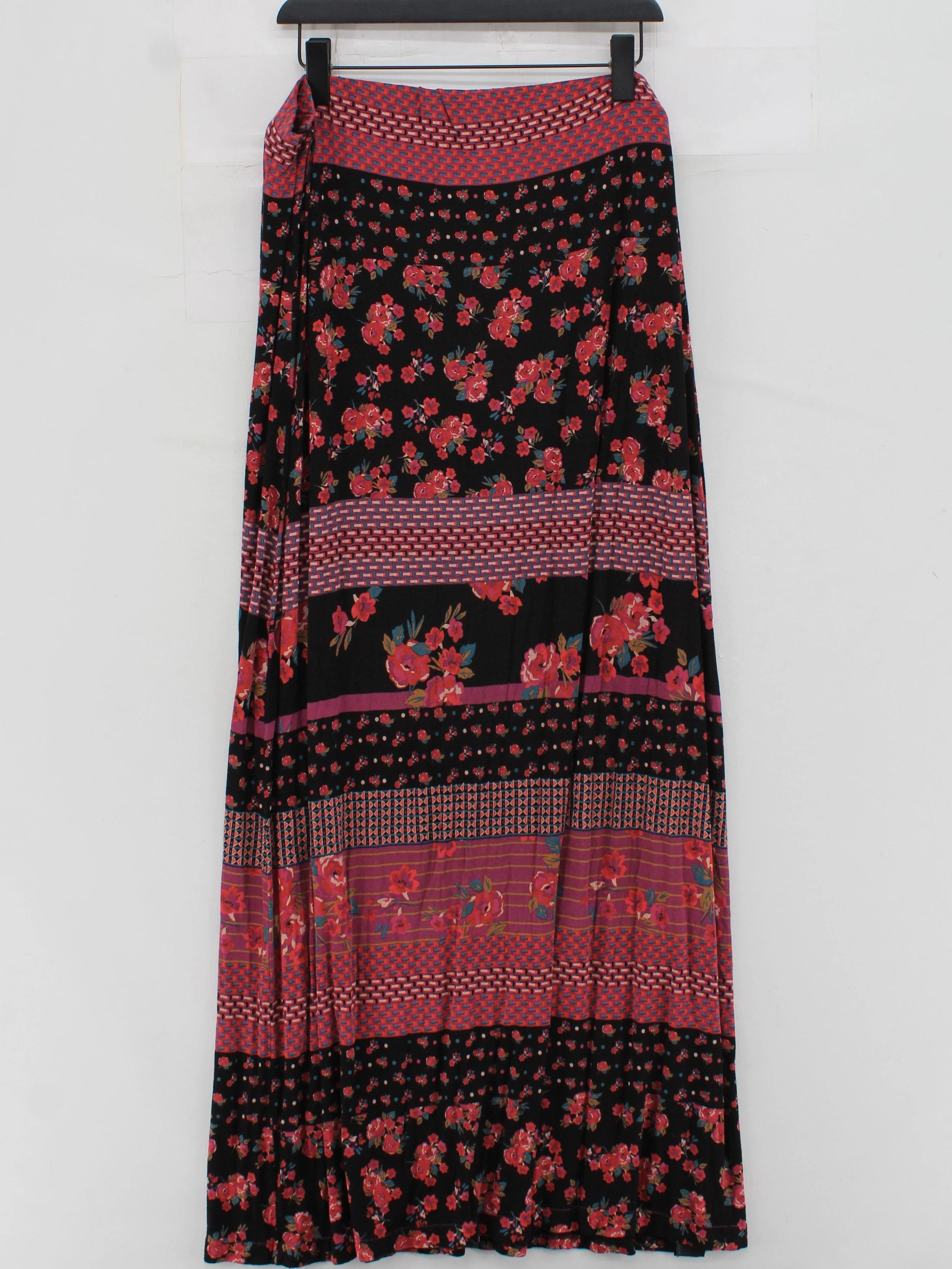LTS - Long Tall Sally Women's Maxi Skirt XL Multi Floral 100% Other Long Maxi - Image 2