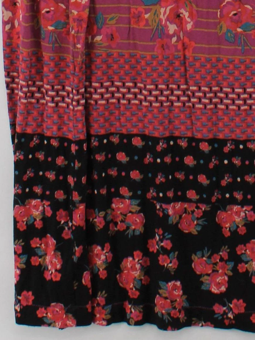 LTS - Long Tall Sally Women's Maxi Skirt XL Multi Floral 100% Other Long Maxi - Image 4