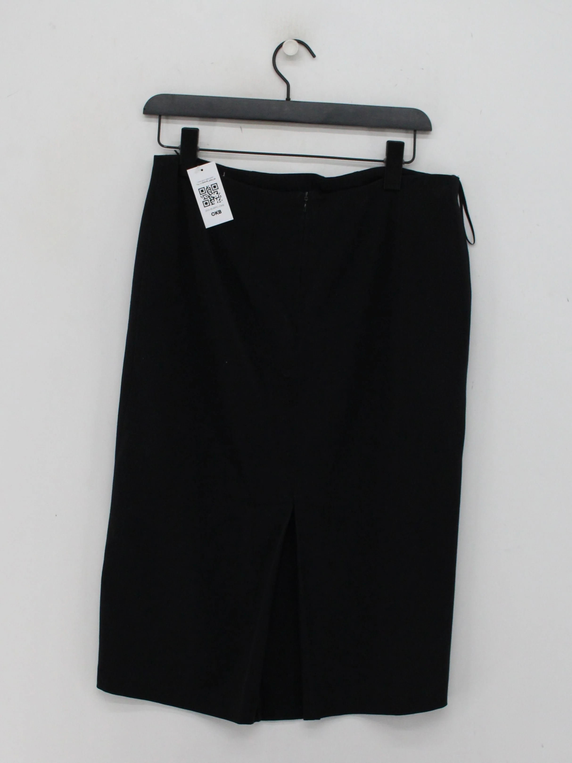 LTS - Long Tall Sally Women's Midi Skirt UK 14 Black 100% Other - Image 2