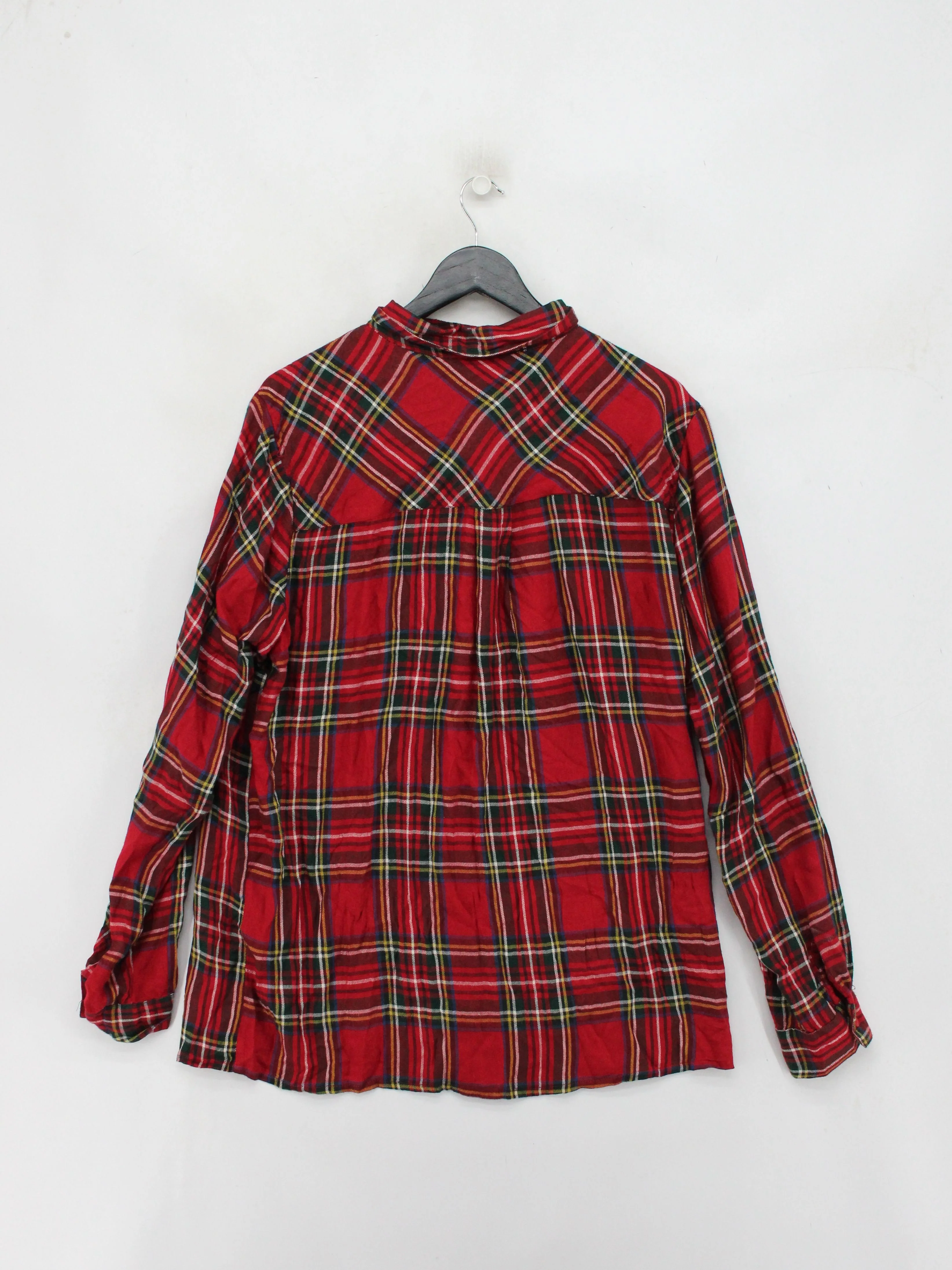 LTS - Long Tall Sally Women's Shirt UK 16 Red 100% Viscose Basic - Image 2