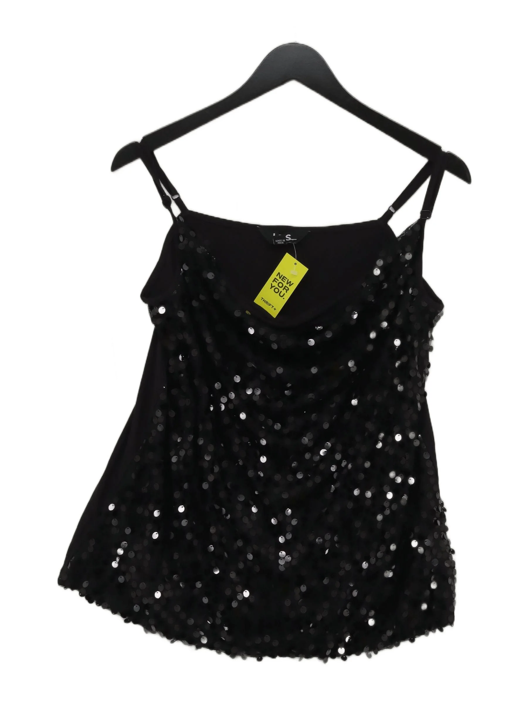 LTS - Long Tall Sally Women's Top UK 14 Black Polyester
