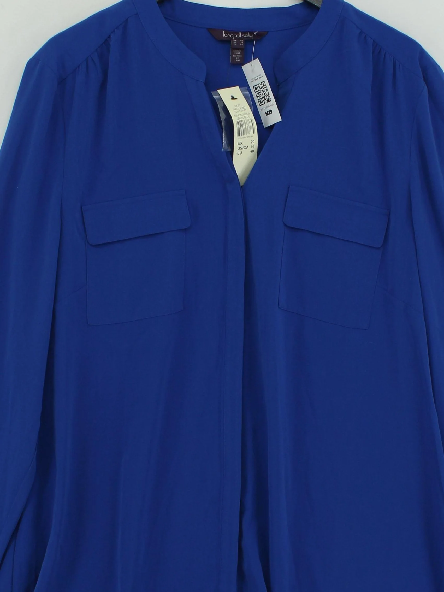 LTS - Long Tall Sally Women's Top UK 20 Blue 100% Polyester Basic New with tags - Image 3