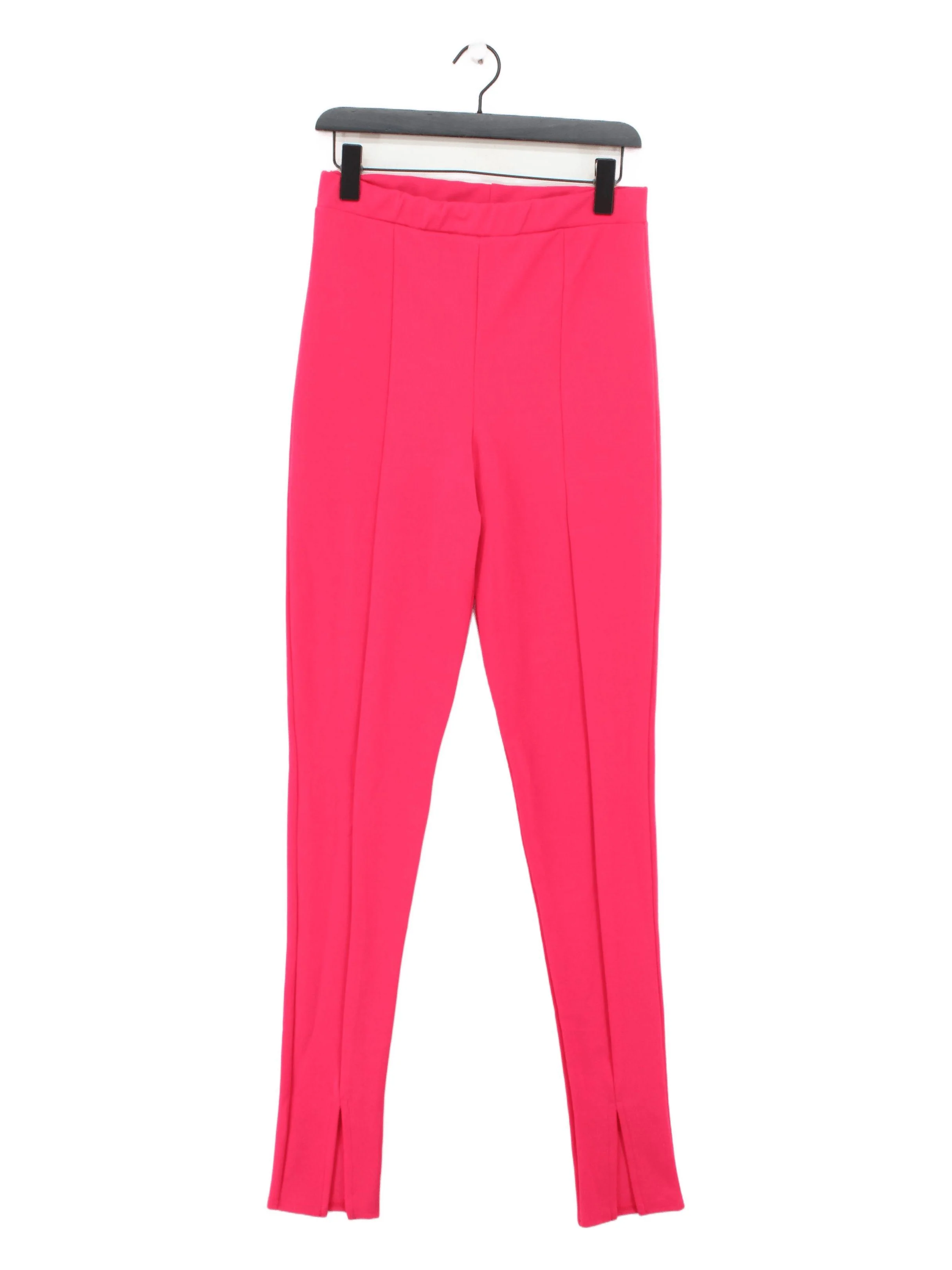 LTS - Long Tall Sally Women's Trousers UK 12 Pink Polyester with Elastane Chino
