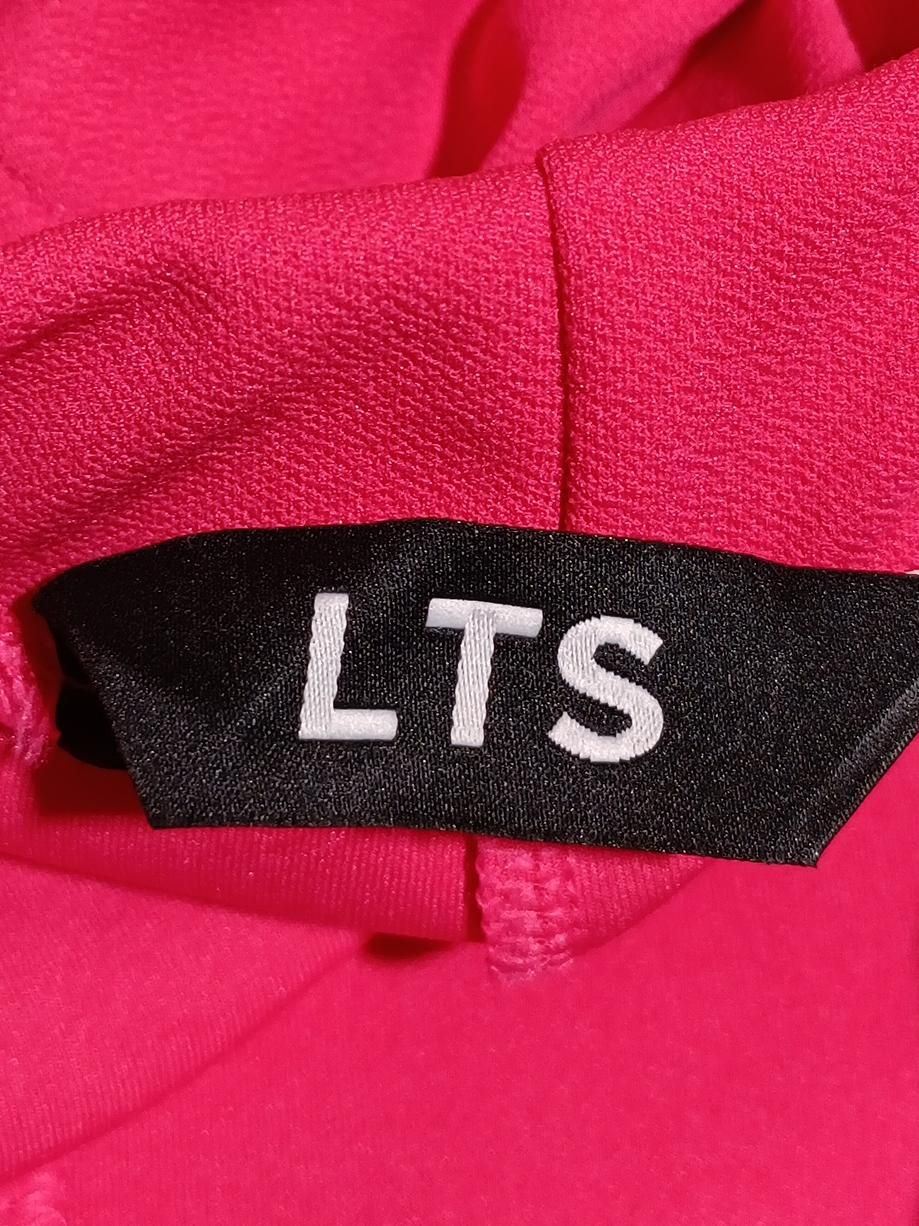 LTS - Long Tall Sally Women's Trousers UK 12 Pink Polyester with Elastane Chino - Image 5