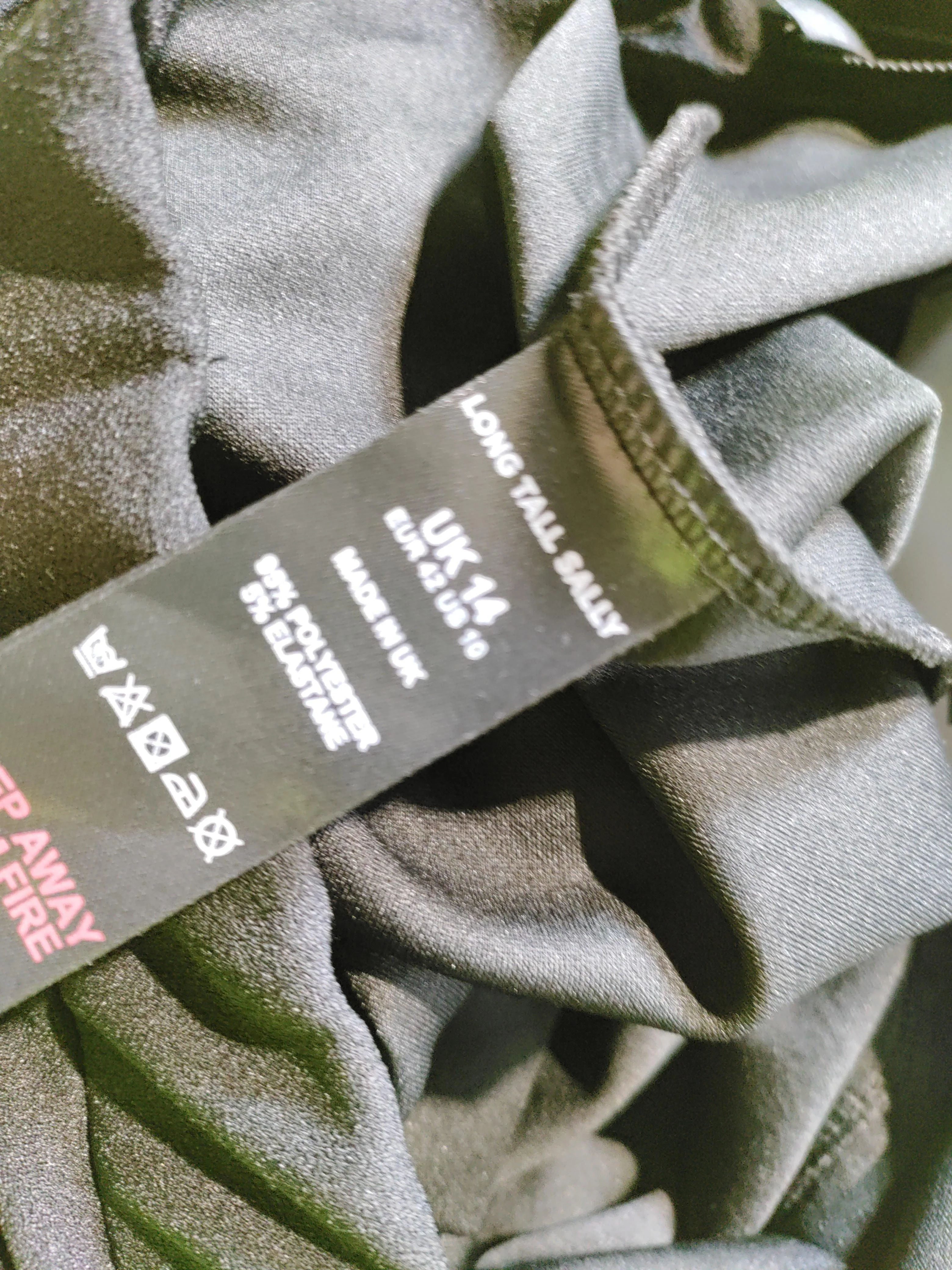 LTS Women's Trousers UK 14 Black Polyester with Elastane Chino New with tags - Image 6