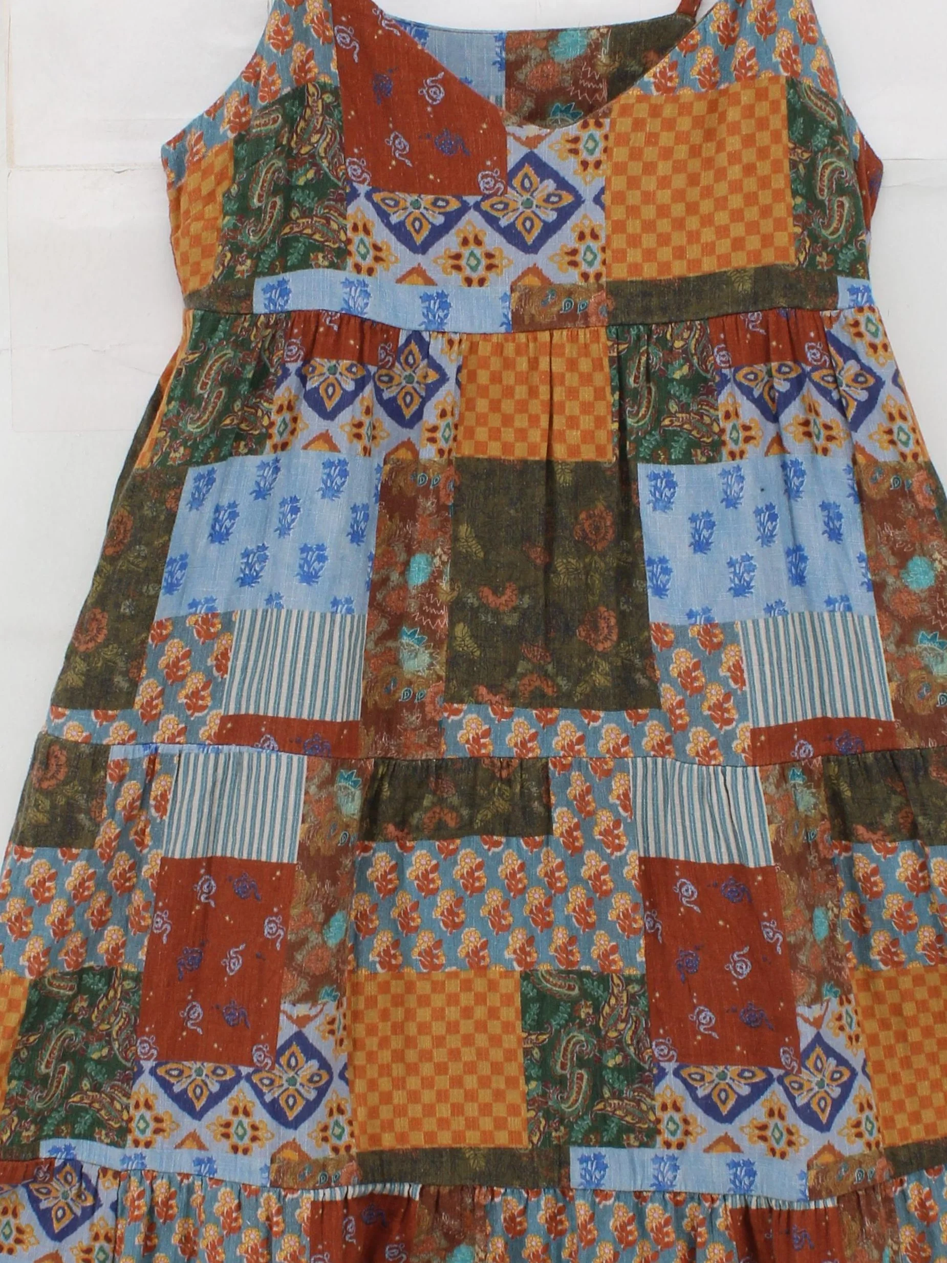 Lucy & Yak Maxi Dress UK10 in Multi - Image 3