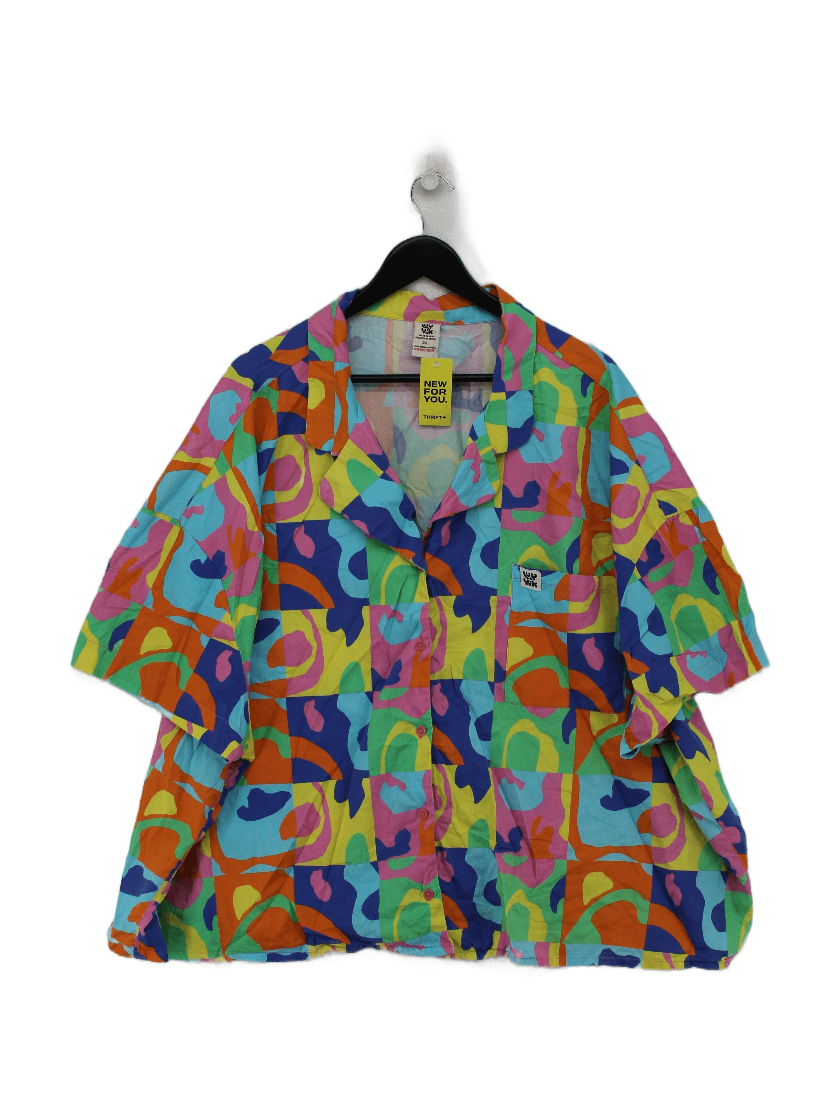 Lucy & Yak Men's Shirt XXXL Multi 100% Cotton Basic