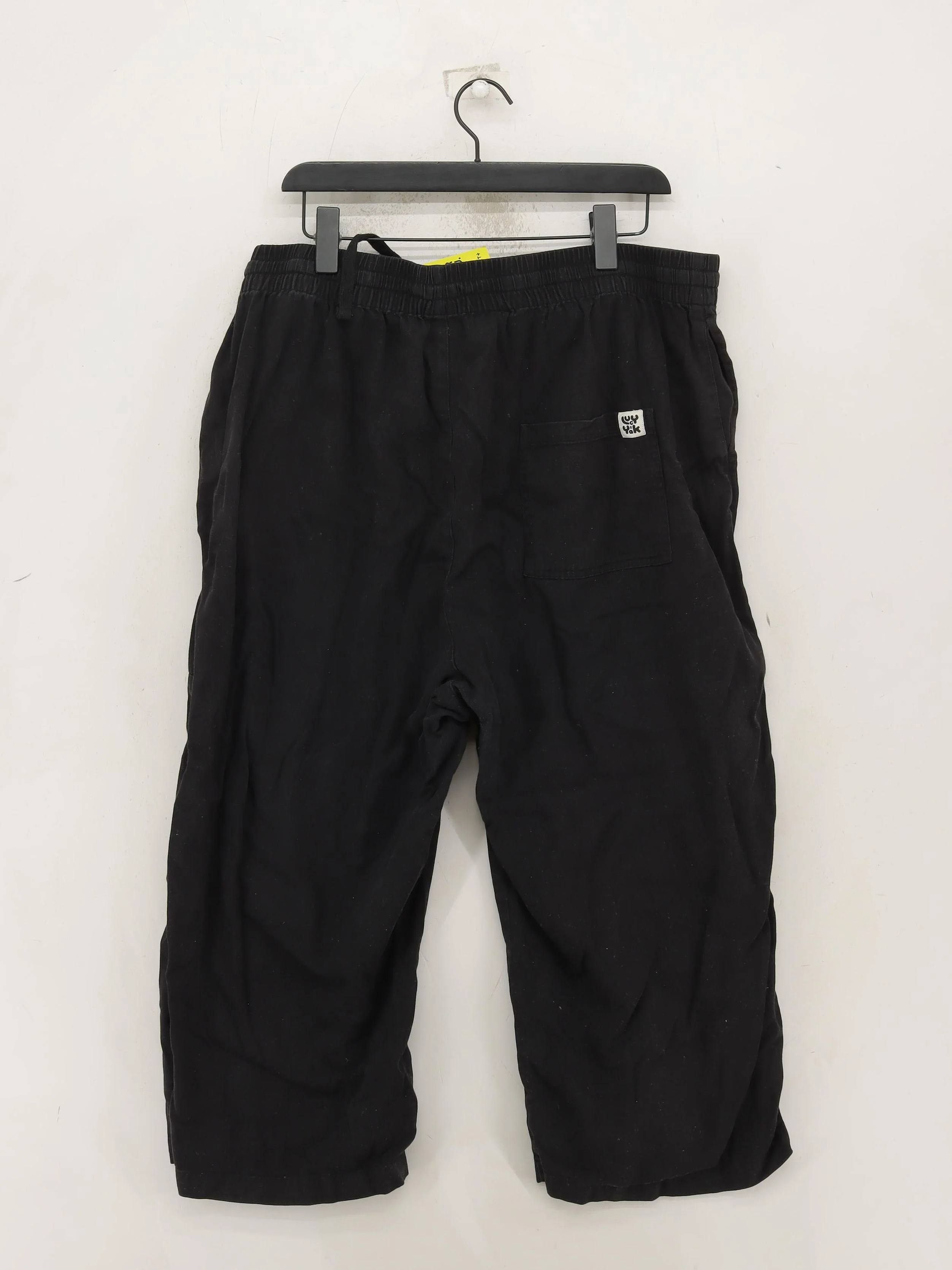 Lucy & Yak Men's Shorts XL Black 100% Cotton Sweat - Image 2