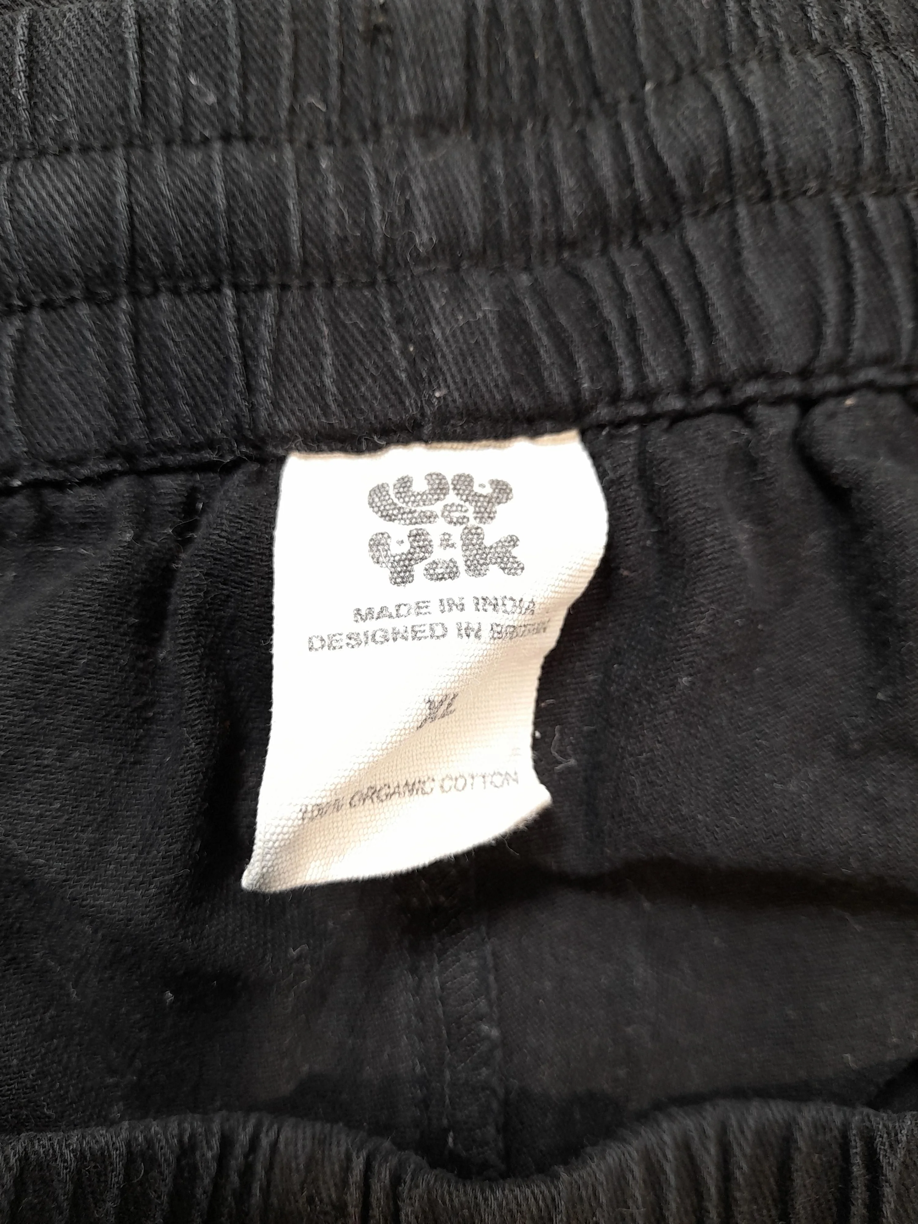 Lucy & Yak Men's Shorts XL Black 100% Cotton Sweat - Image 6