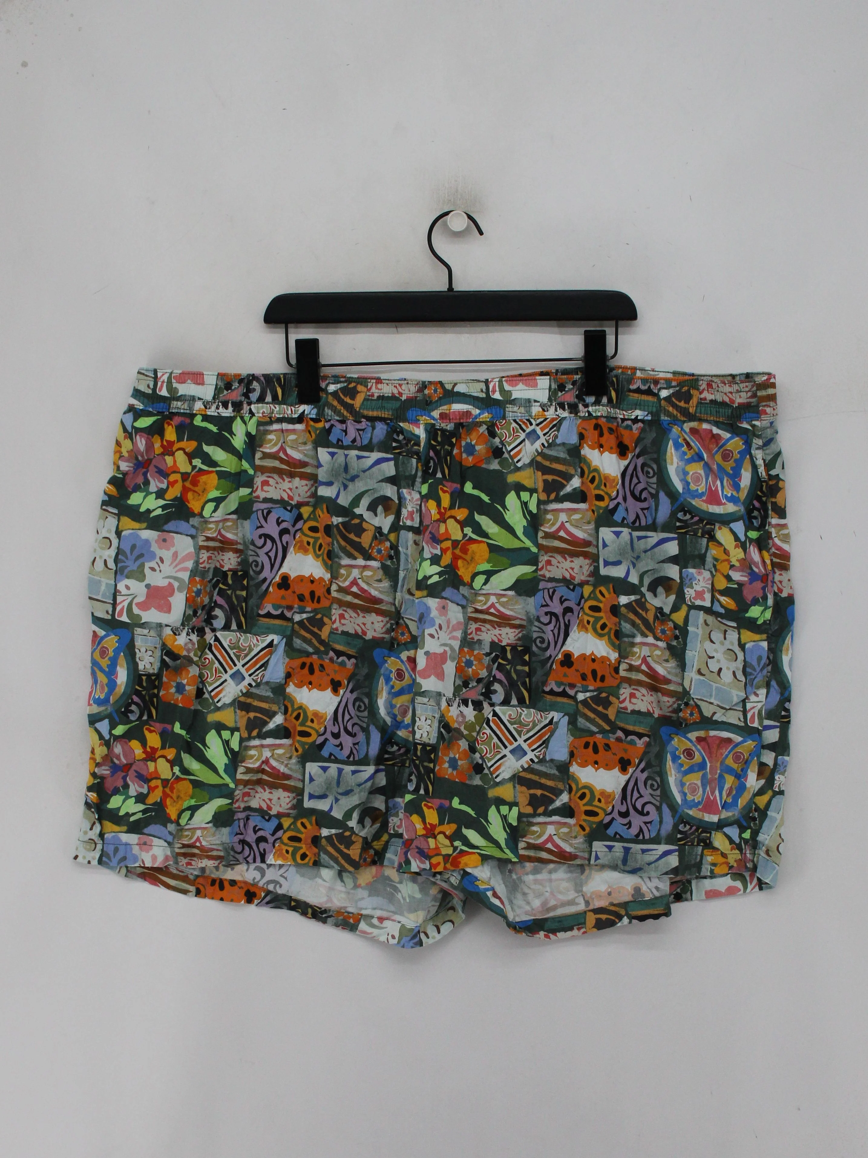 Lucy & Yak Men's Shorts XXXL Multi Graphic 100% Cotton Sweat - Image 2