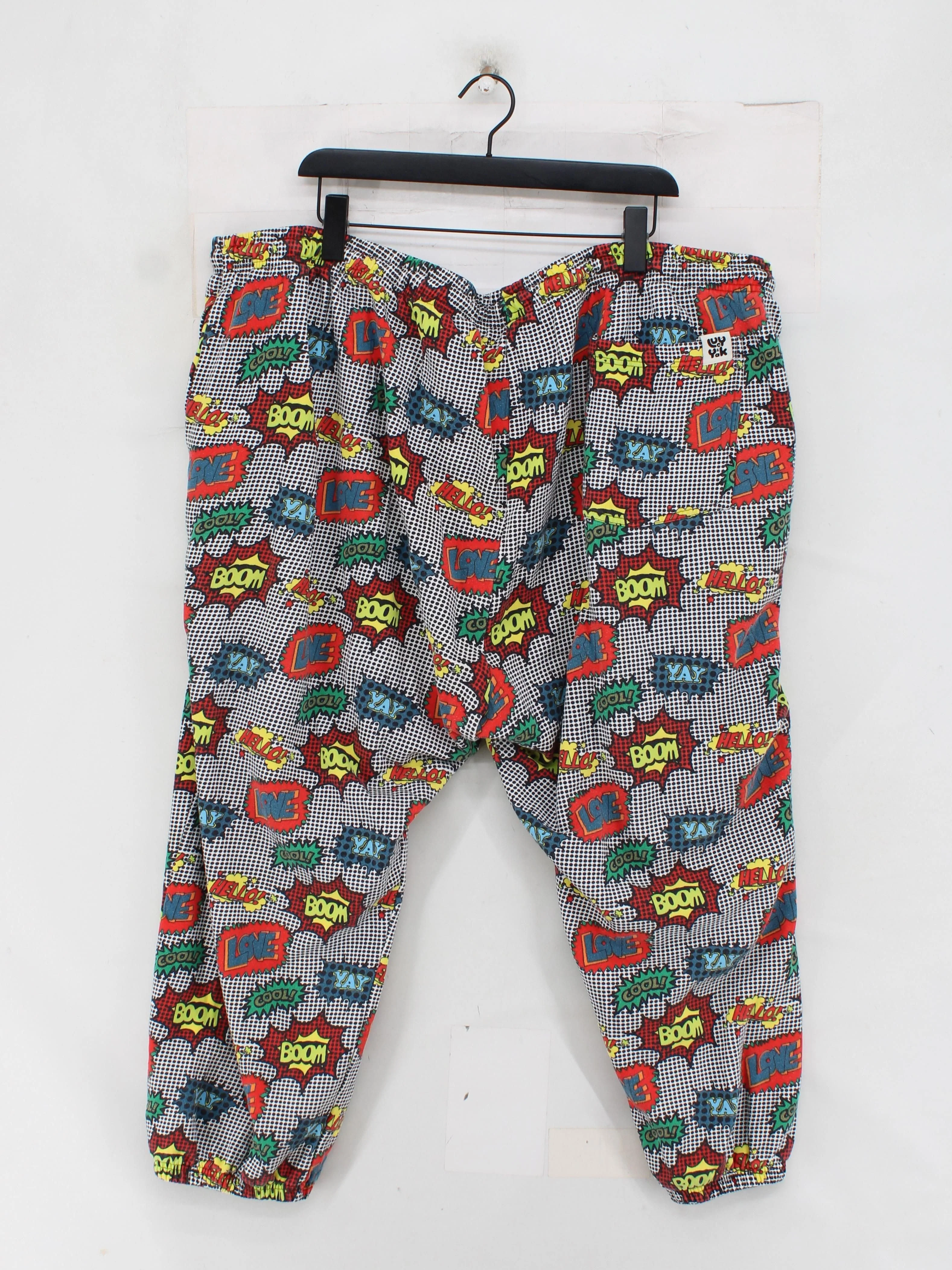 Lucy & Yak Men's Sports Bottoms XXXL Multi 100% Cotton Sweatpants - Image 2