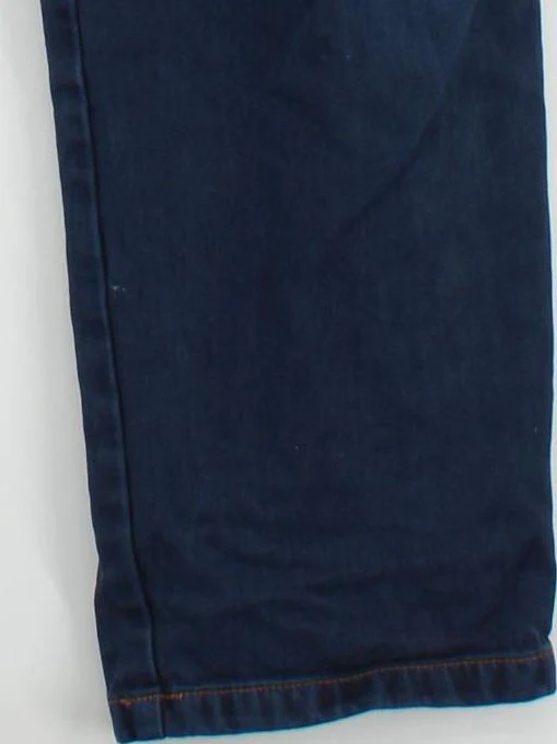 Lucy & Yak Men's Trousers M Blue 100% Cotton Tapered Chino - Image 4