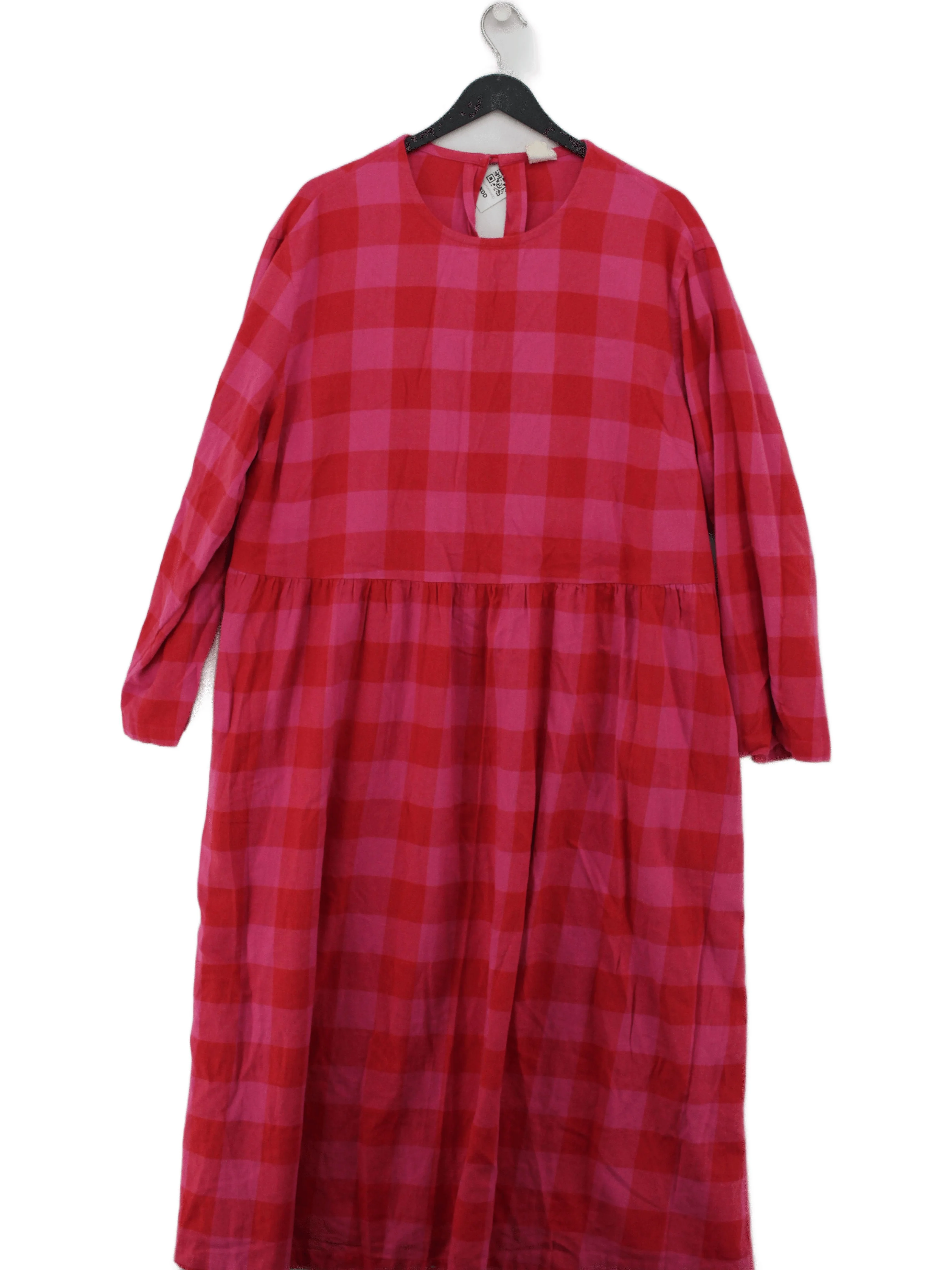 Lucy & Yak Shirt Midi Dress UK18 in Multi